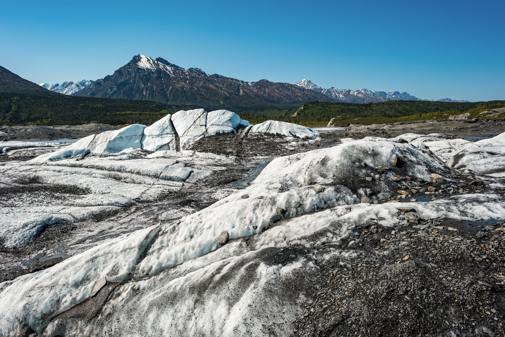 Nikon D750 + Nikon AF-S Nikkor 24mm F1.4G ED sample photo. Matanuska glacier photography