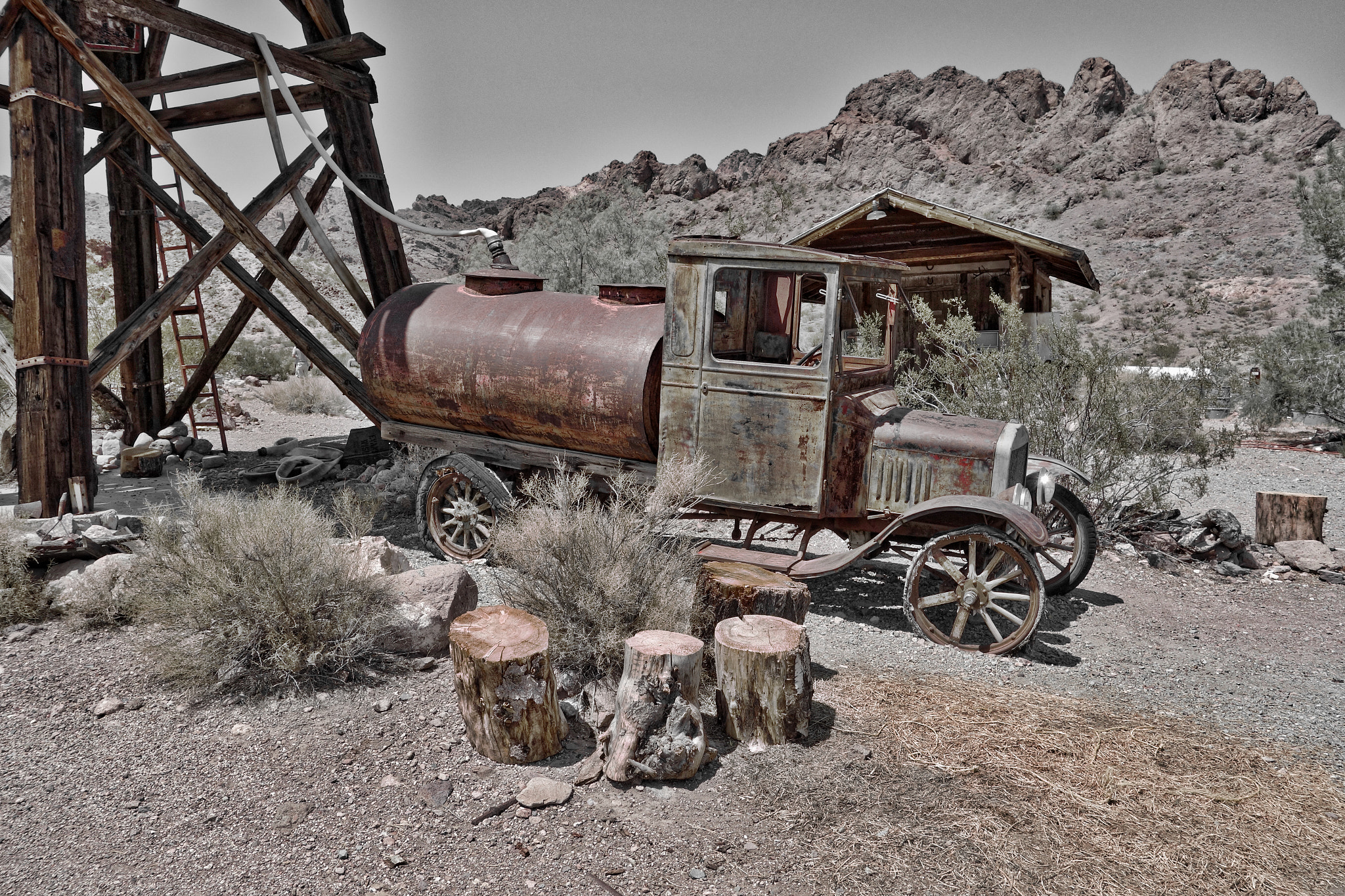 Hasselblad Stellar sample photo. Water truck 2 photography