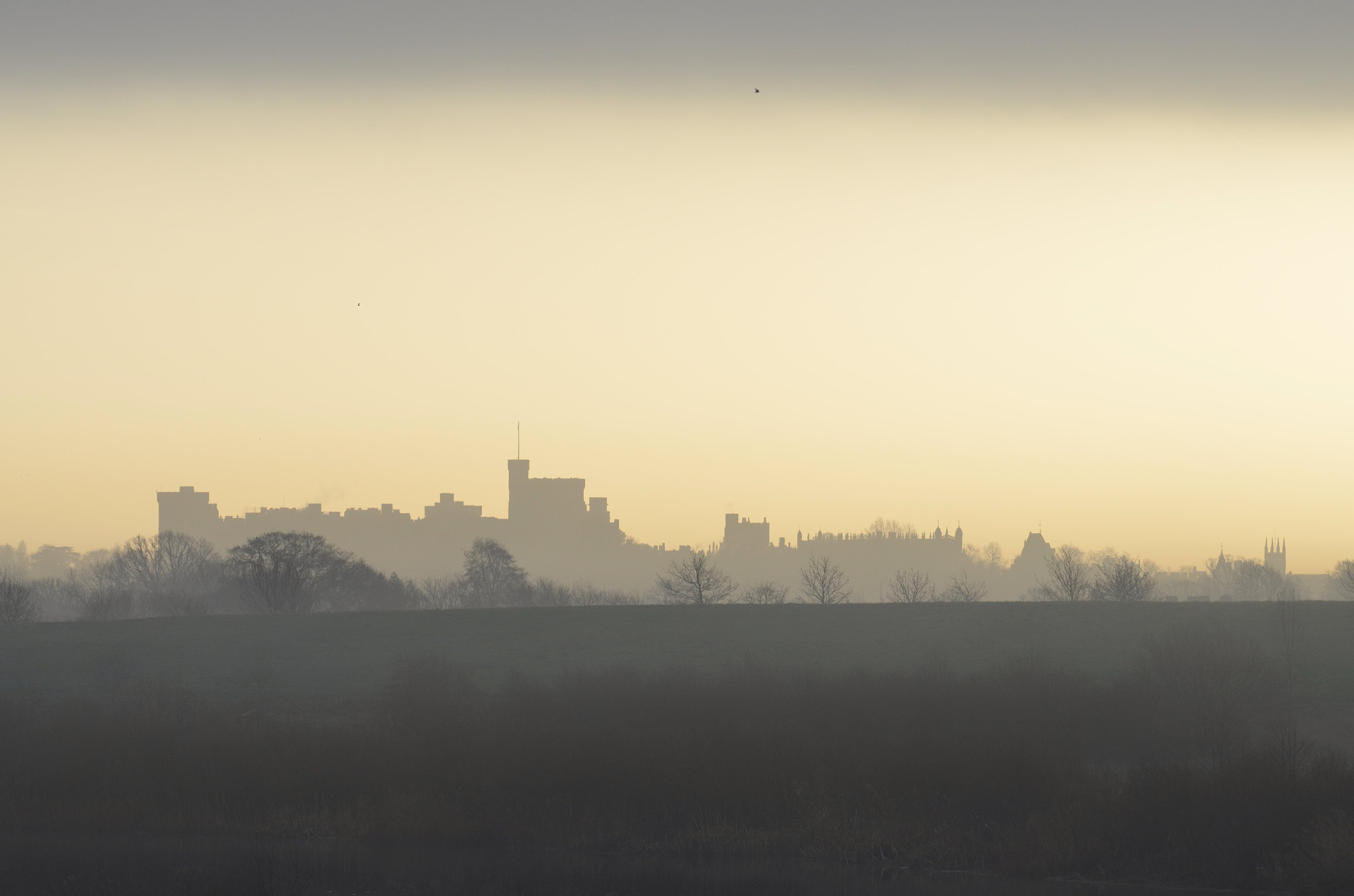 Sigma 150-500mm F5-6.3 DG OS HSM sample photo. Pre-dawn....windsor castle photography