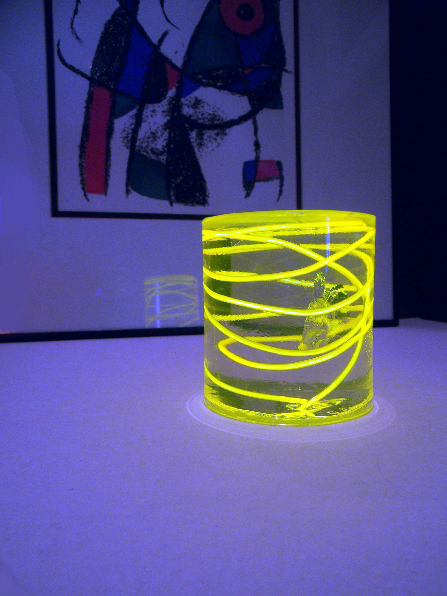 Samsung WB550, WB560 / VLUU WB550 /  HZ15W sample photo. Hotwire art lighting series - uv fluorescent photography