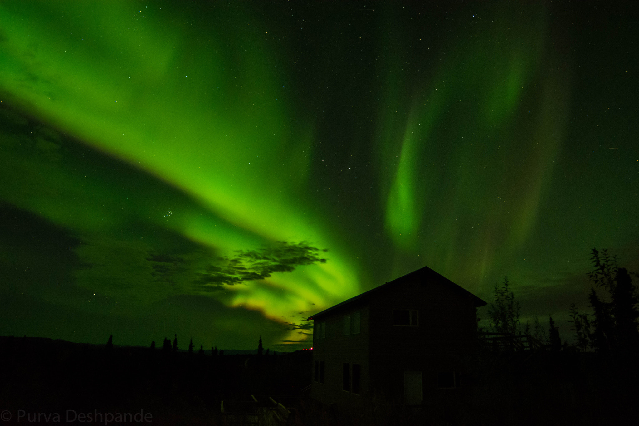 Nikon D5200 + Samyang 14mm F2.8 ED AS IF UMC sample photo. The awesome aurora borealis! photography