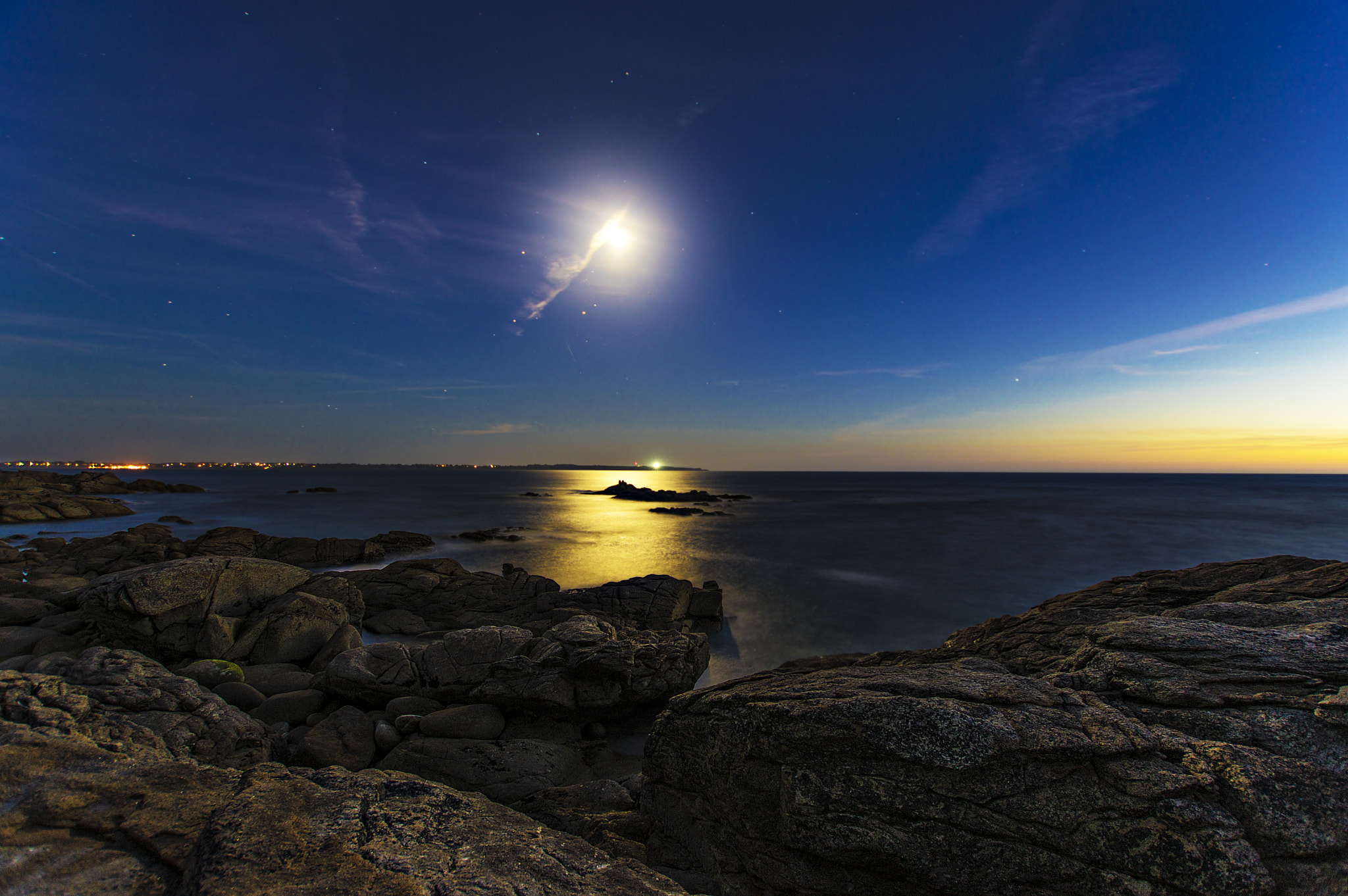 Sigma 10-20mm F3.5 EX DC HSM sample photo. Kéroc'h by night photography