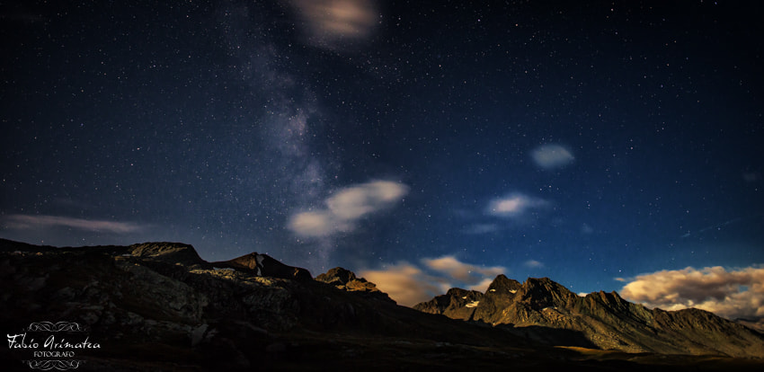 Canon EOS 6D + Canon EF 24mm F2.8 sample photo. Parco del gran paradiso milky way photography