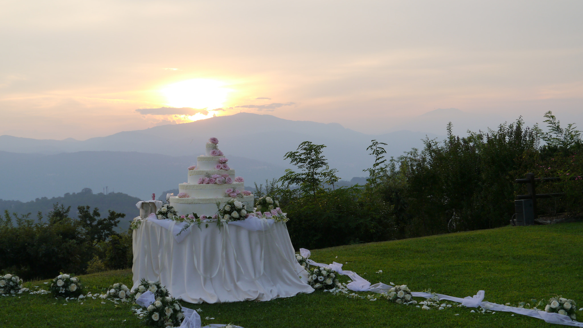 Panasonic Lumix DMC-G3 sample photo. Wedding cake photography