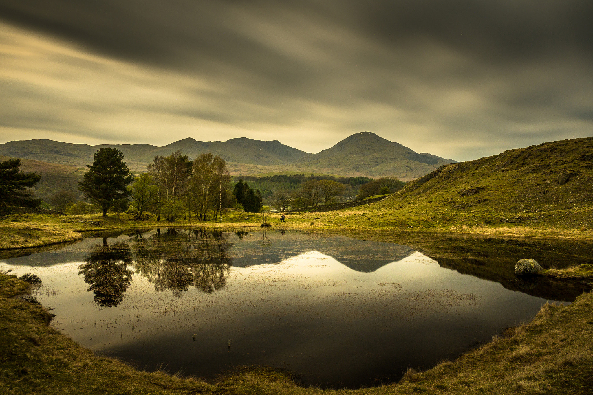 Panasonic Lumix DMC-GH3 sample photo. Kelly hall tarn long exposure photography