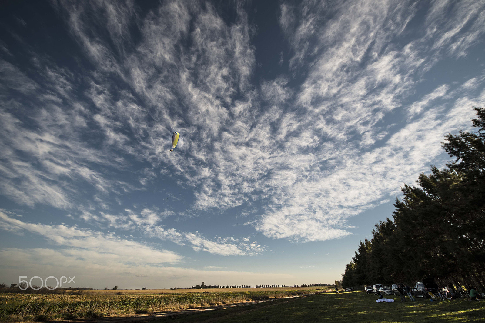 Sigma 8-16mm F4.5-5.6 DC HSM sample photo. Parapente photography