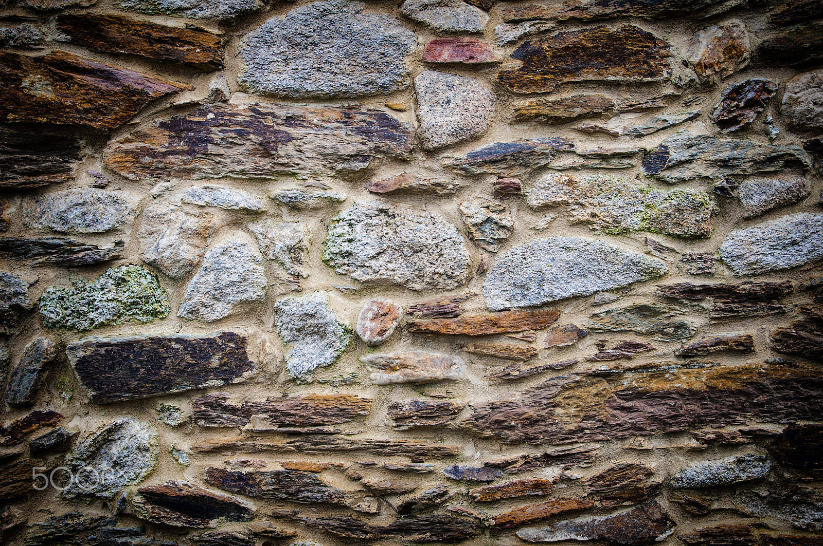 Nikon D90 sample photo. Rough stone wall photography