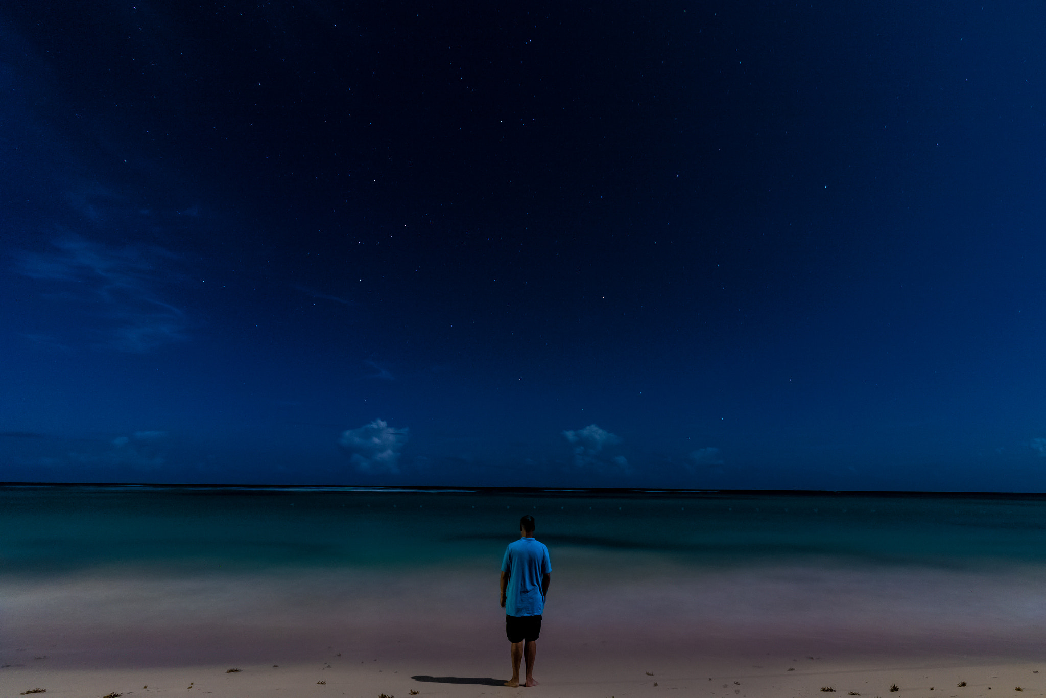 Canon EOS 750D (EOS Rebel T6i / EOS Kiss X8i) sample photo. Alone at midnight in punta cana  photography
