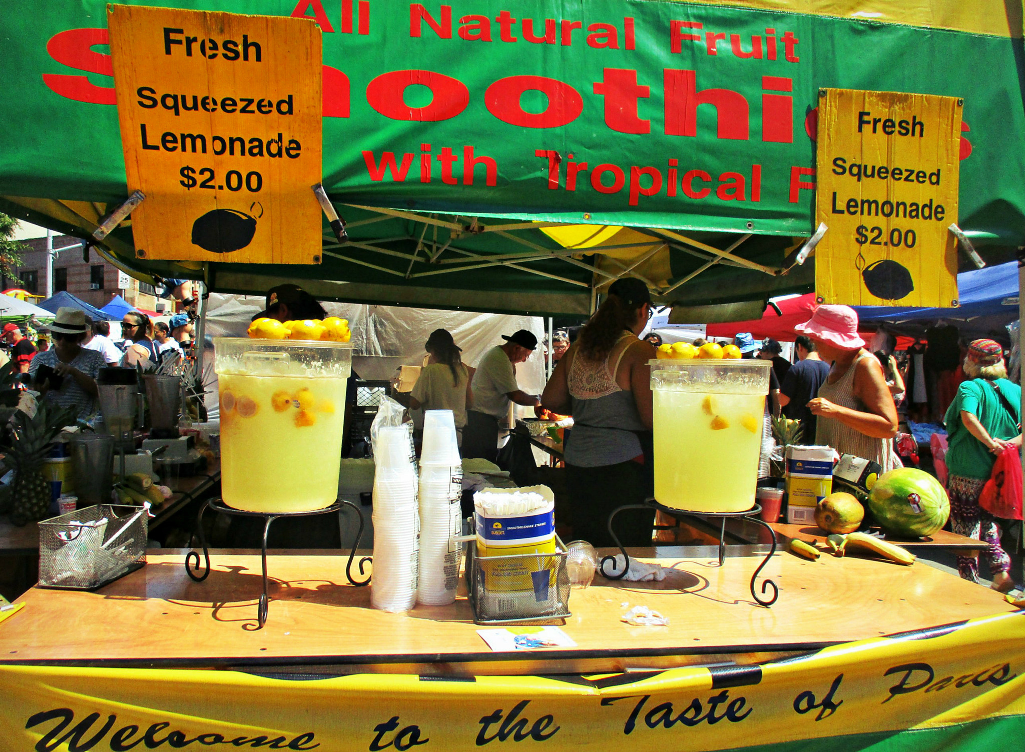 Canon PowerShot ELPH 160 (IXUS 160 / IXY 150) sample photo. Lemonade stand photography
