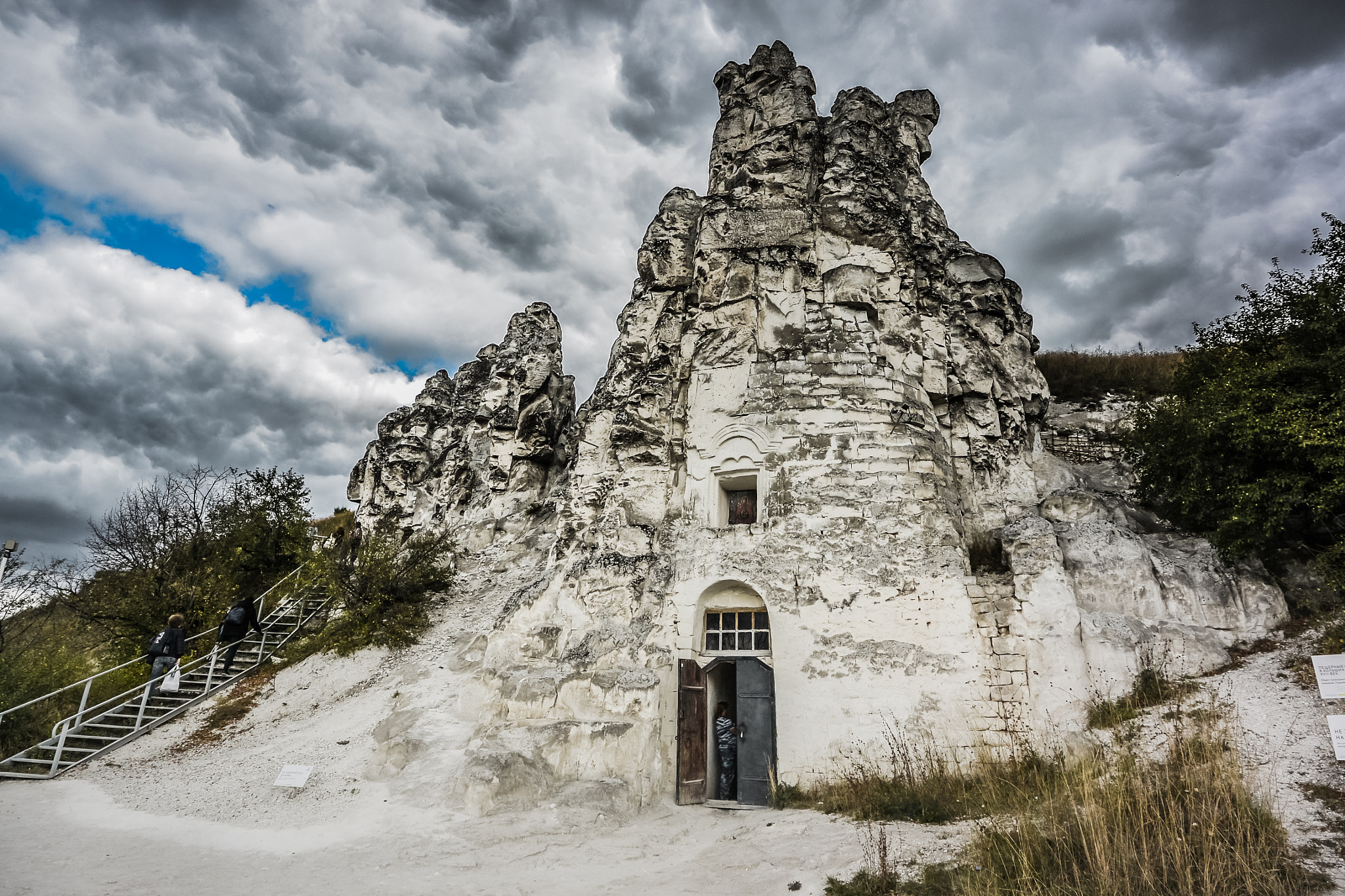 Nikon 1 Nikkor VR 6.7-13mm F3.5-5.6 sample photo. Cave church in divnogorie, russia photography