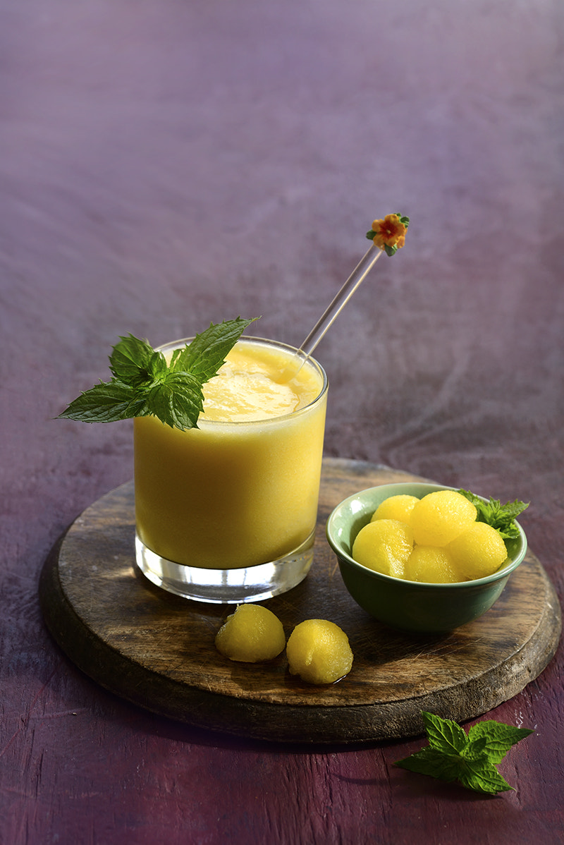 Sigma 105mm F2.8 EX DG Macro sample photo. Slushy watermelon n ginger photography