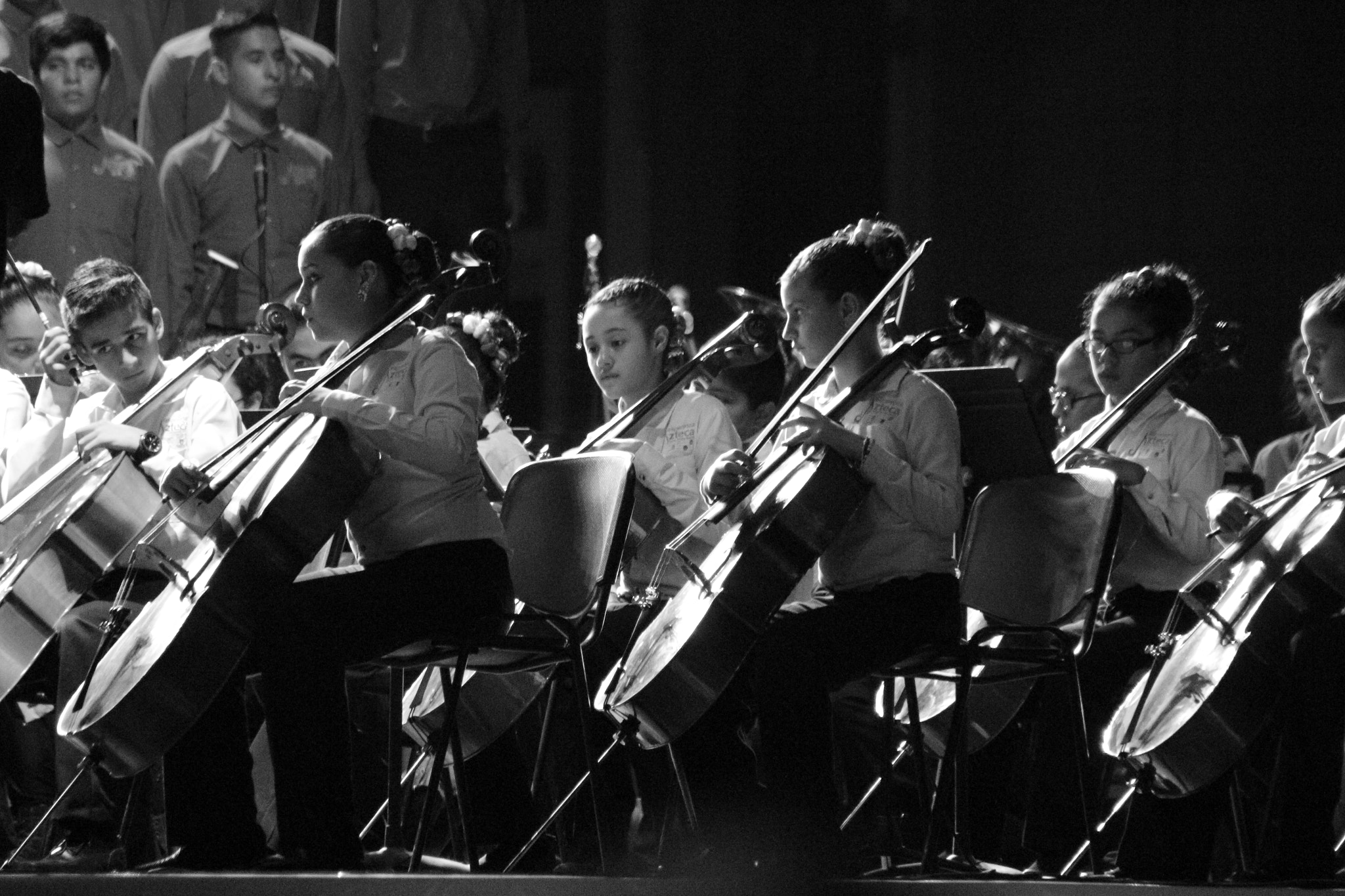 Canon EOS M sample photo. Young musicians in the concert¡ photography