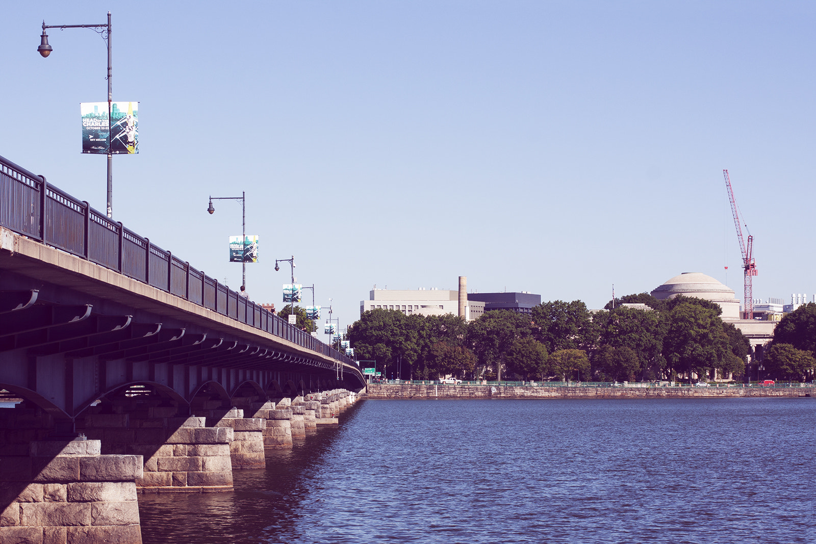 Canon EF 35-70mm f/3.5-4.5 sample photo. Harvard bridge photography