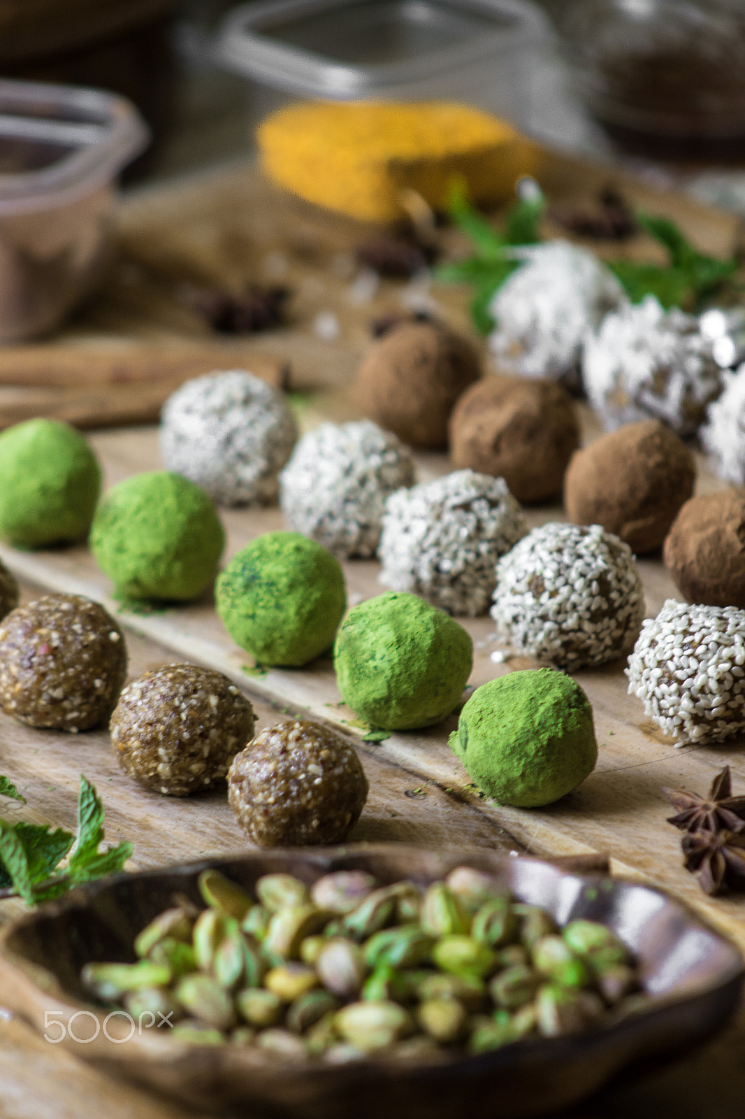 Canon EF 75-300mm f/4-5.6 USM sample photo. Dried fruit and nut candies photography