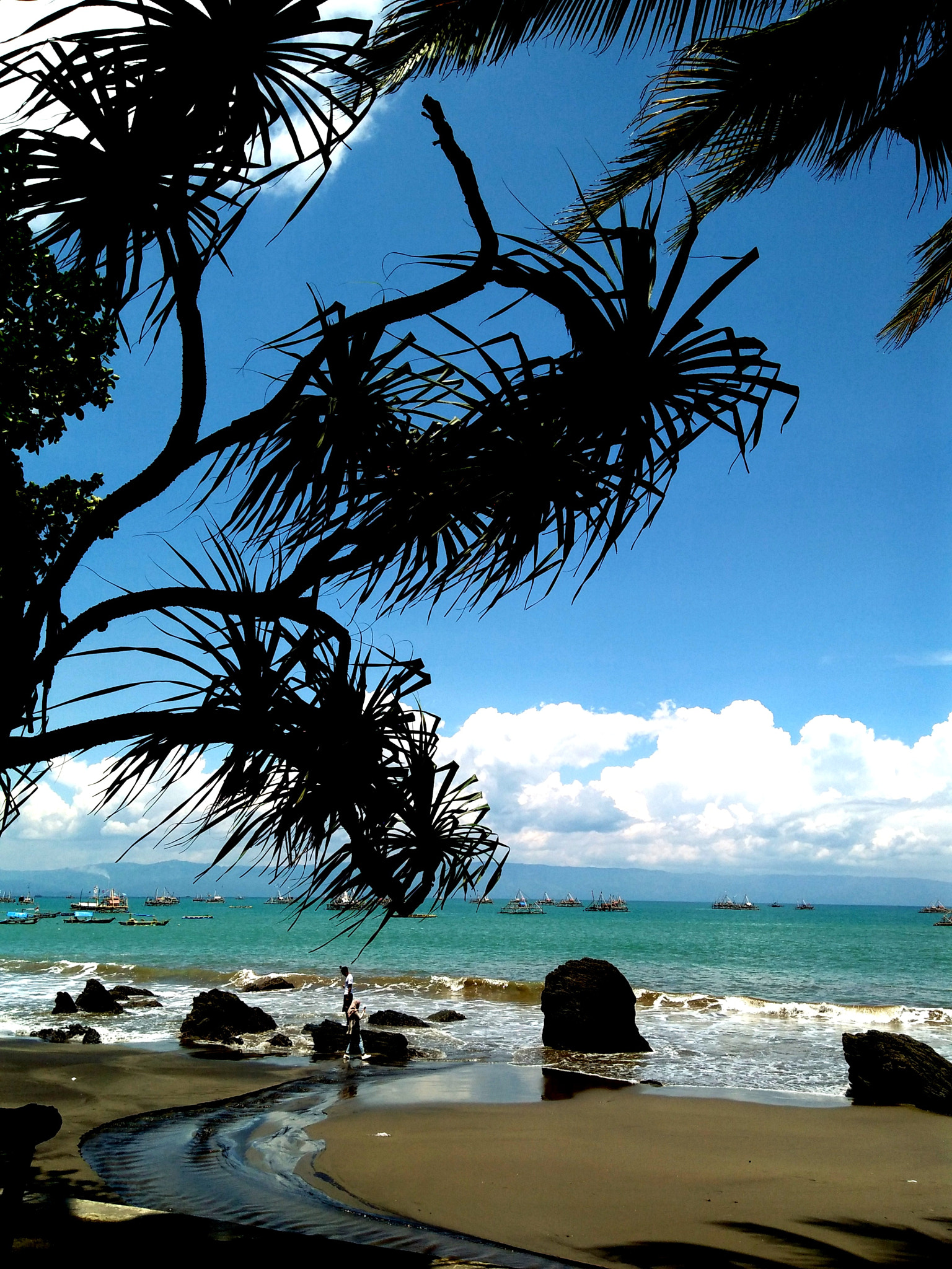 OPPO A51w sample photo. Cibangban beach pl.ratu indonesia photography