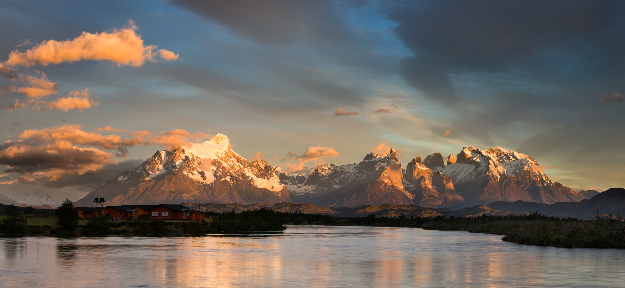 Sony a99 II sample photo. Torres del paine at sunrise 3 photography