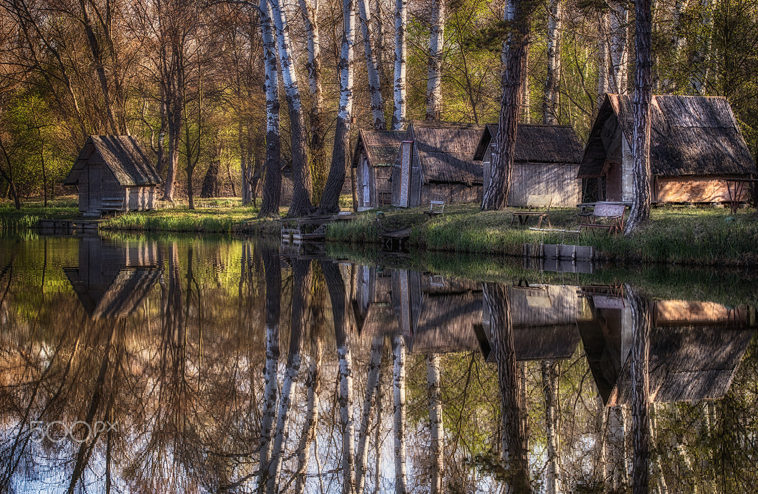 Sony Alpha DSLR-A900 + Tamron SP AF 70-200mm F2.8 Di LD (IF) MACRO sample photo. Silence by the lake photography