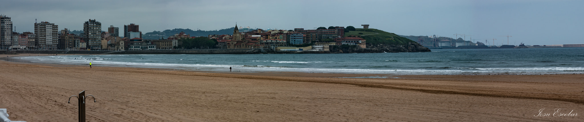 Sony Alpha DSLR-A380 sample photo. Playa de san lorenzo - gijón photography