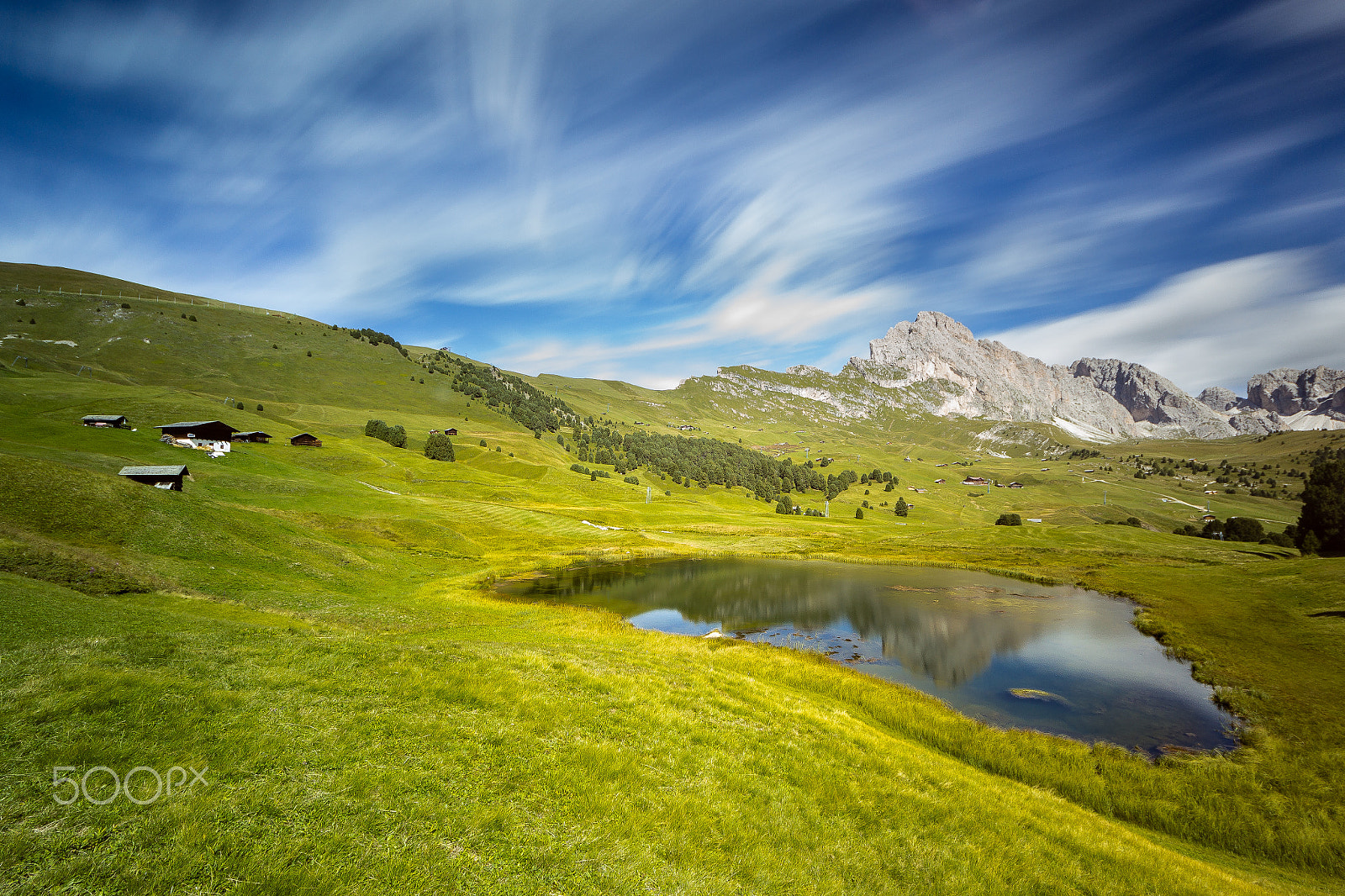 Sigma 8-16mm F4.5-5.6 DC HSM sample photo. Reflection windy at seceda photography