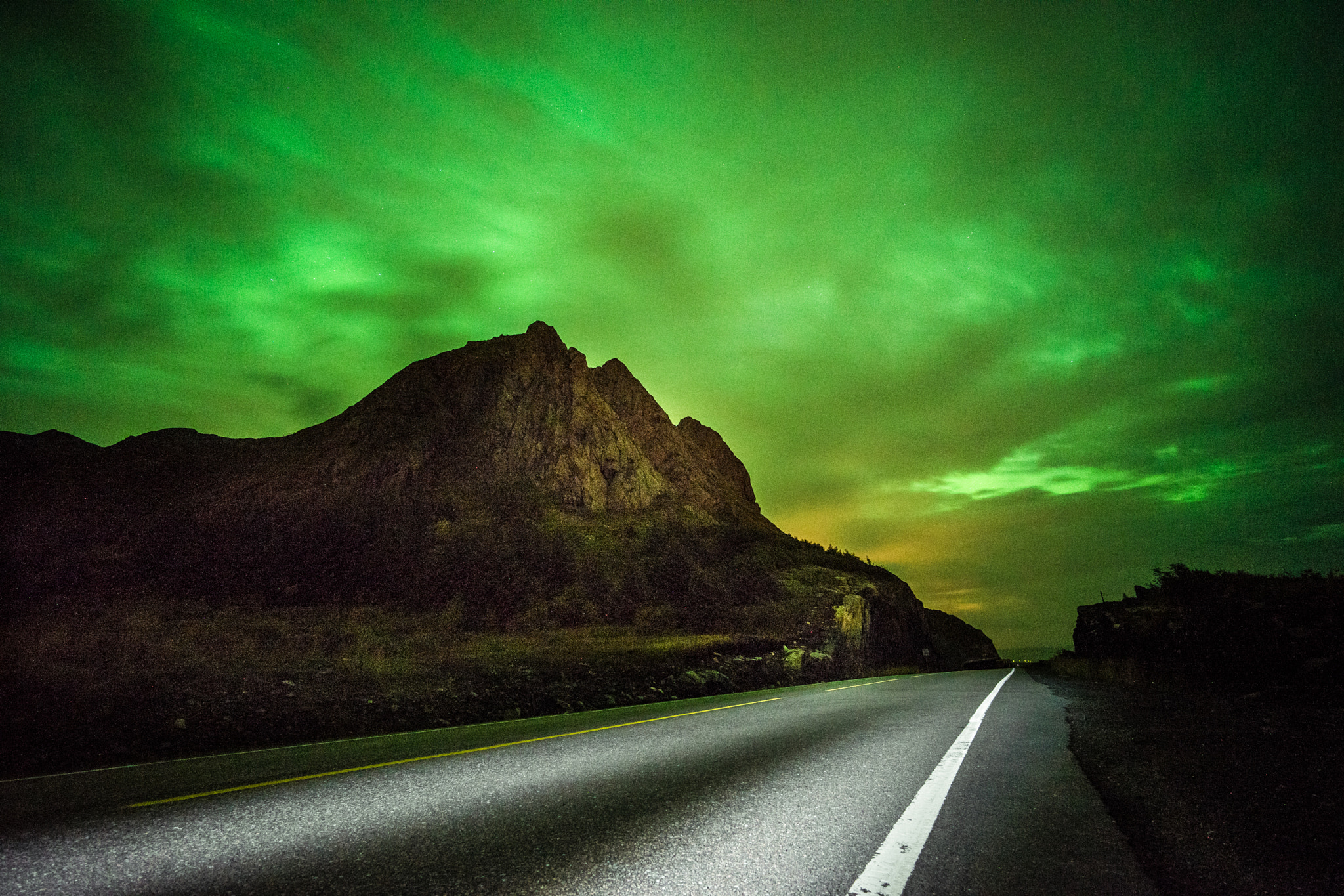 Voigtlander SUPER WIDE-HELIAR 15mm F4.5 III sample photo. Aurora photography