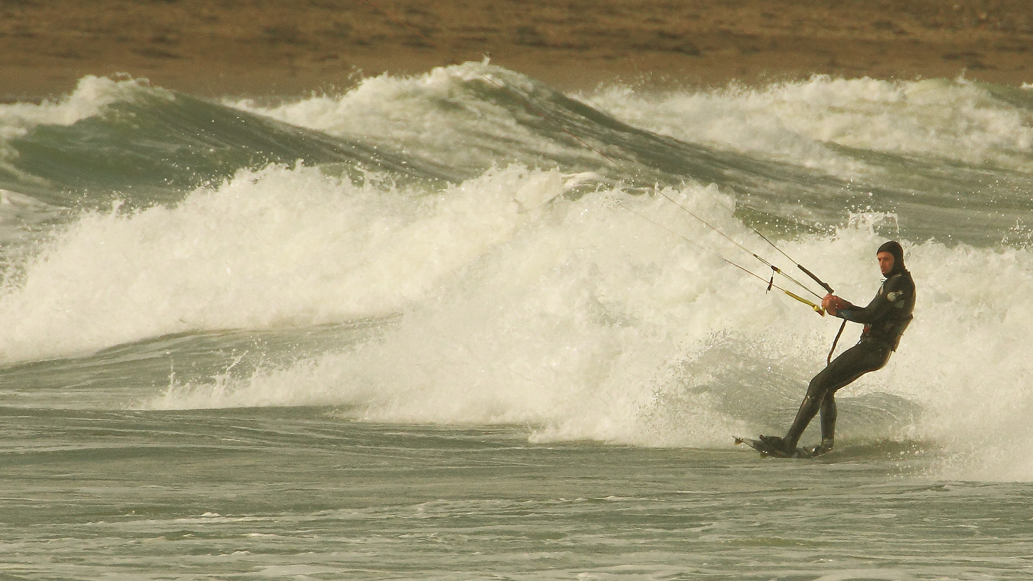 Tamron SP 150-600mm F5-6.3 Di VC USD sample photo. Kite surfer photography