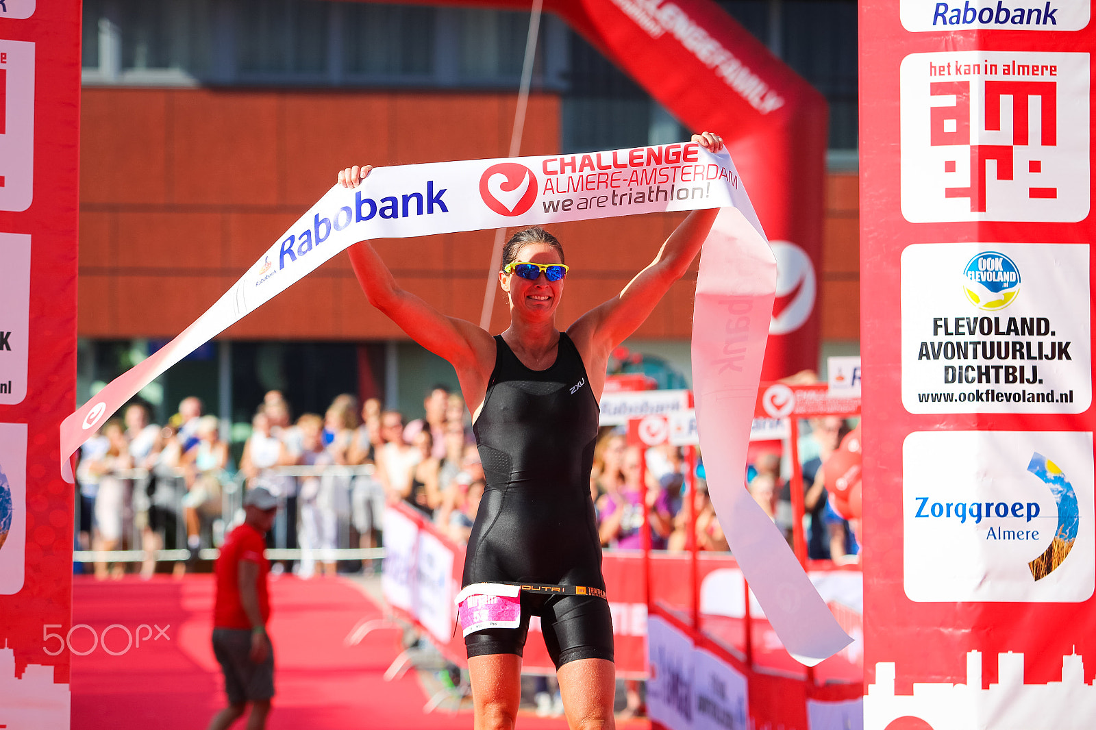 Canon EF 70-200mm F2.8L USM sample photo. Triathlon / challenge almere - amsterdam photography