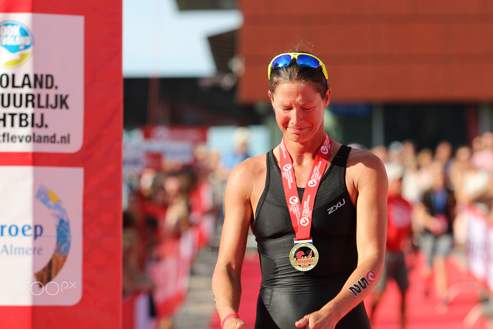 Canon EF 70-200mm F2.8L USM sample photo. Triathlon / challenge almere - amsterdam photography