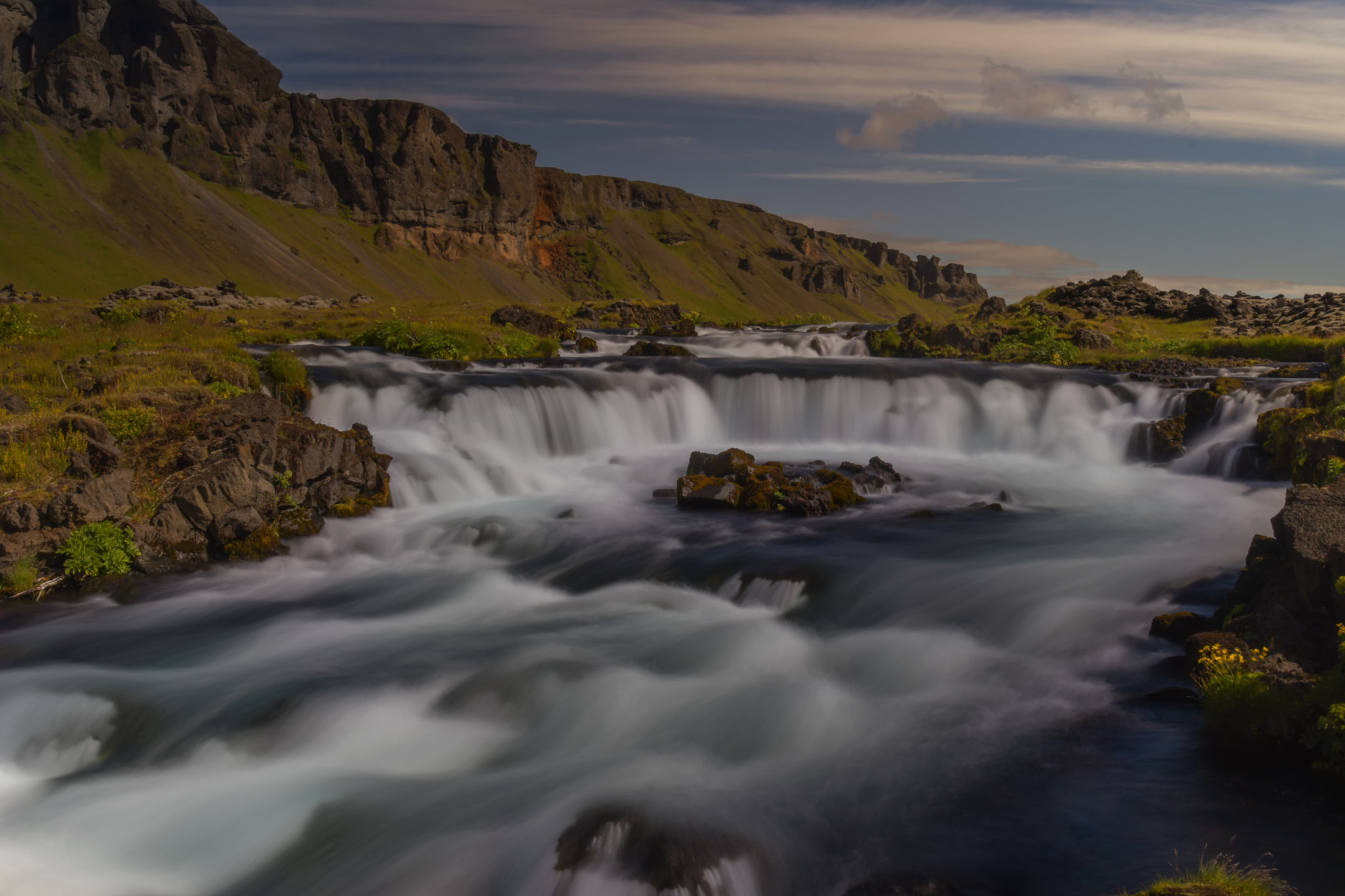 Nikon AF-S Nikkor 24-120mm F4G ED VR sample photo. Iceland's wild water photography