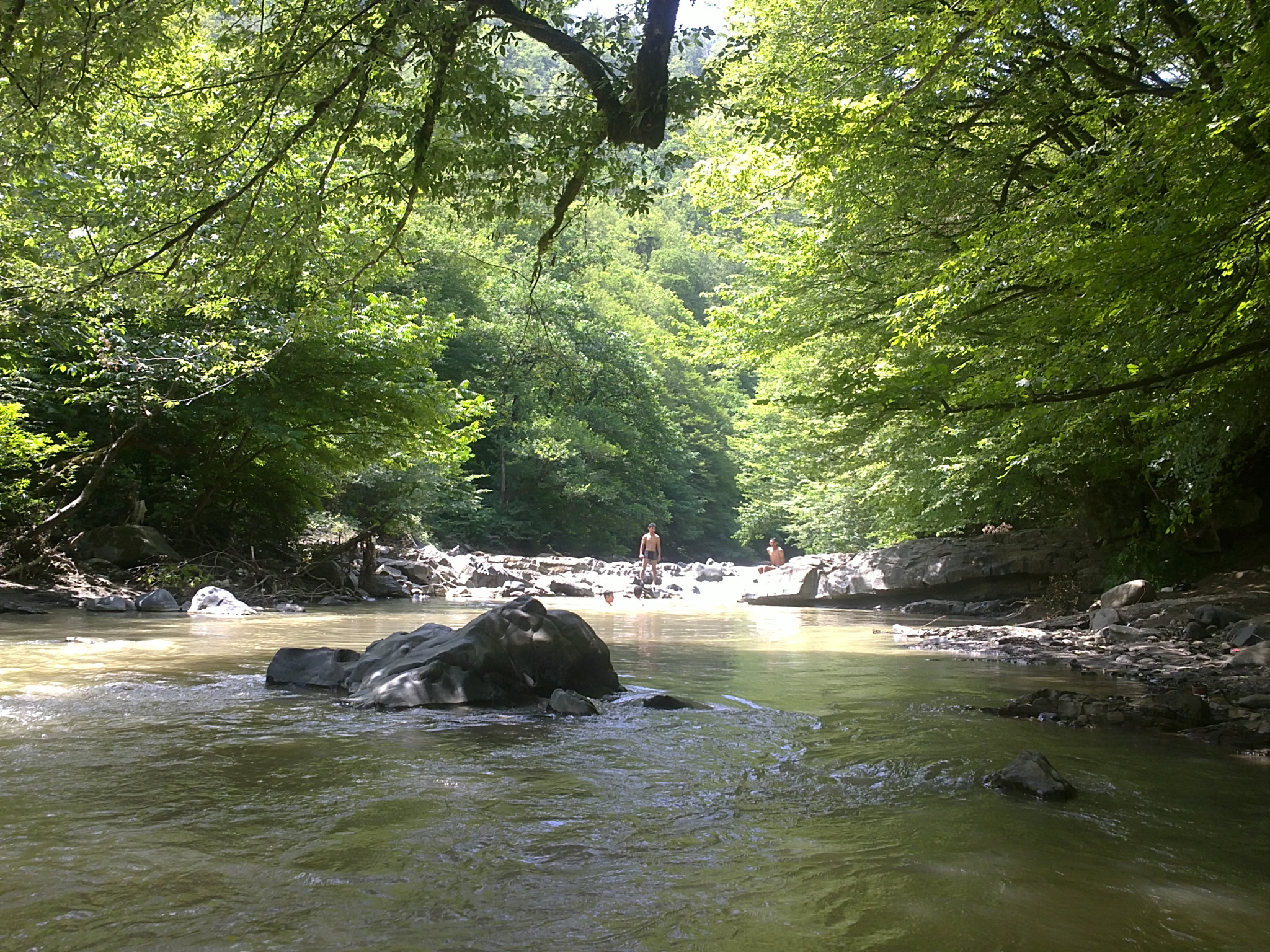 Sony Ericsson U5i sample photo. Vilash river photography