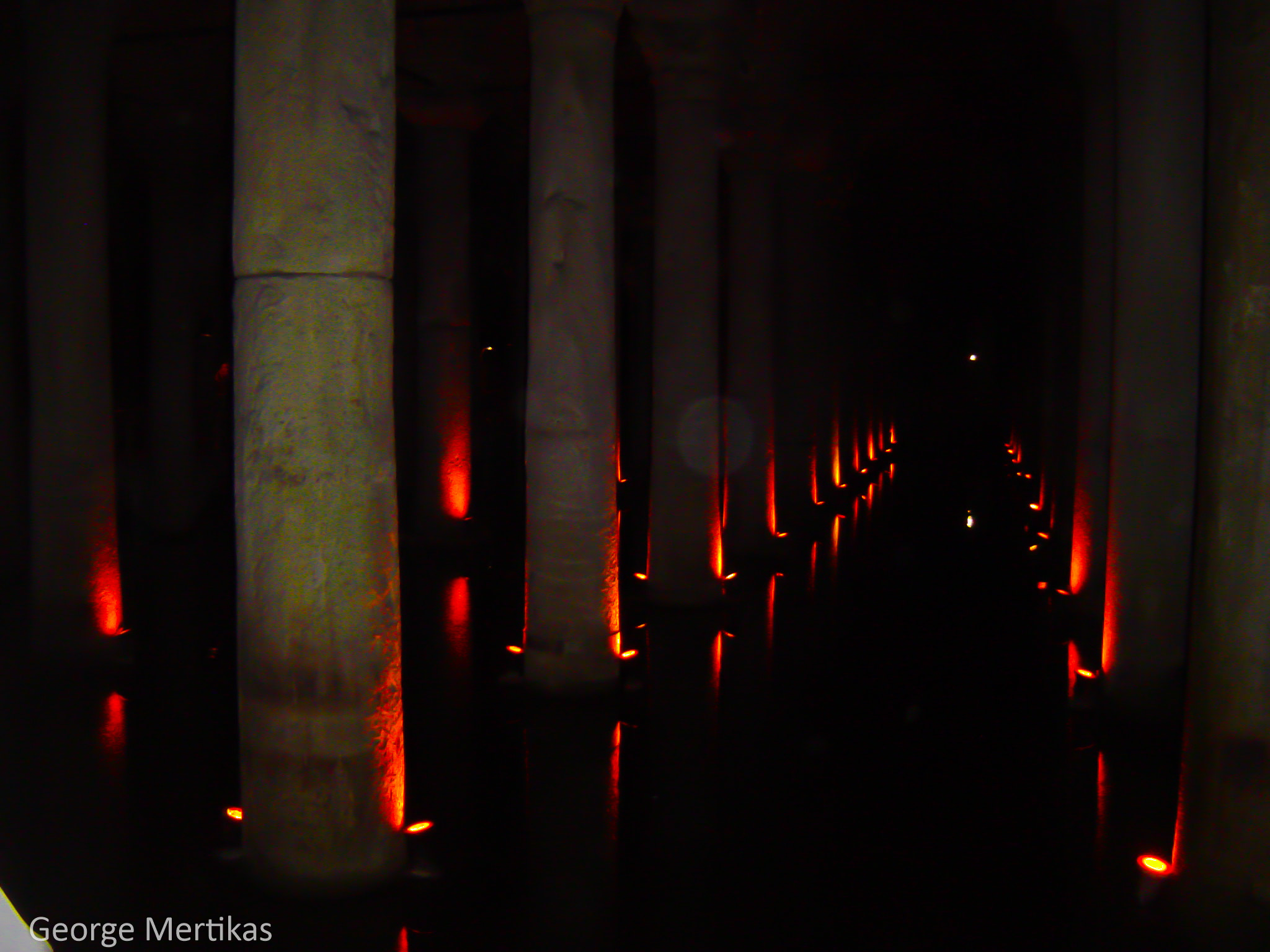 Sony DSC-P72 sample photo. Basilica cistern photography