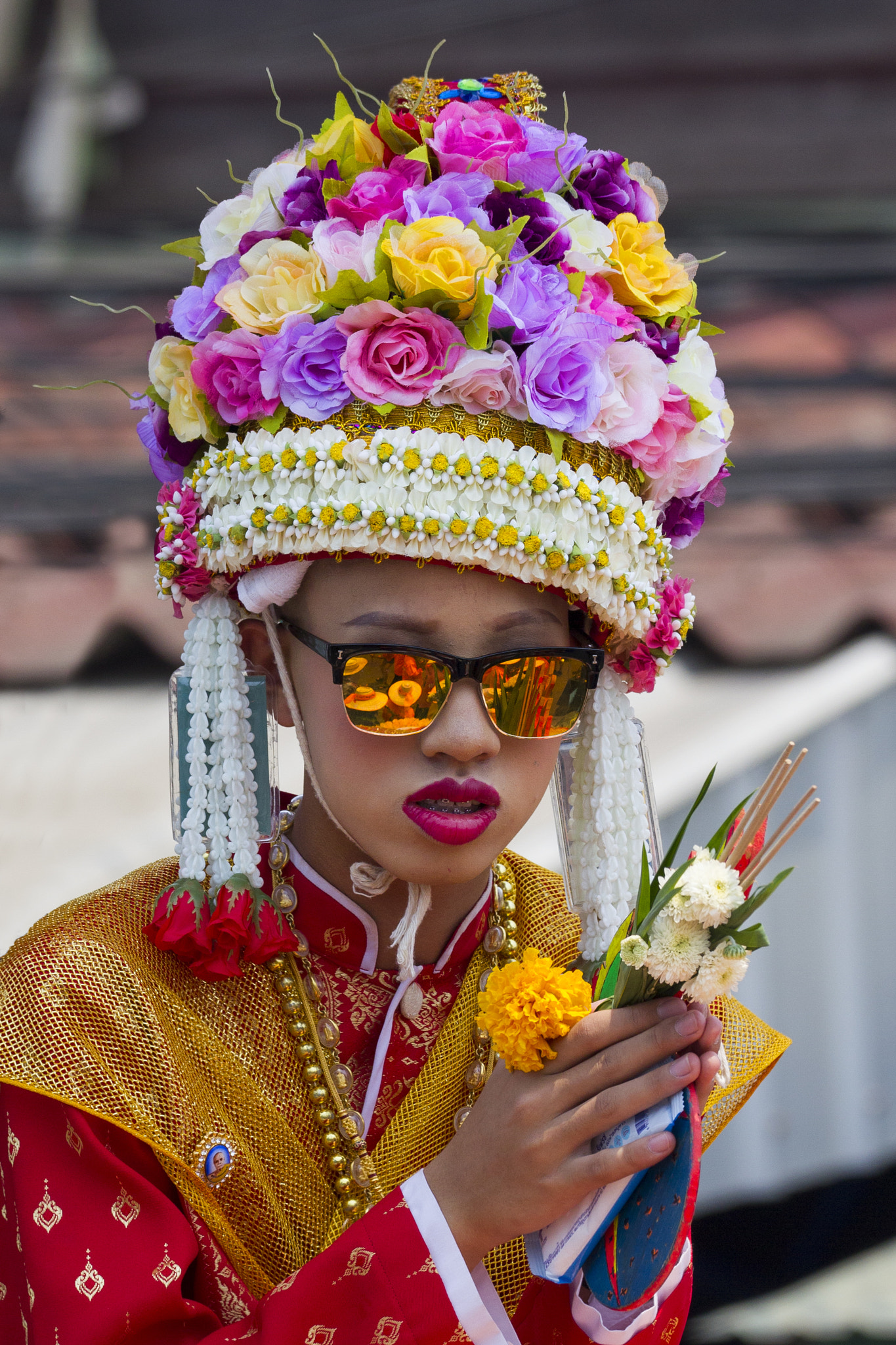 Sigma 150-600mm F5-6.3 DG OS HSM | C sample photo. Novice  at his  ordination in thailand photography