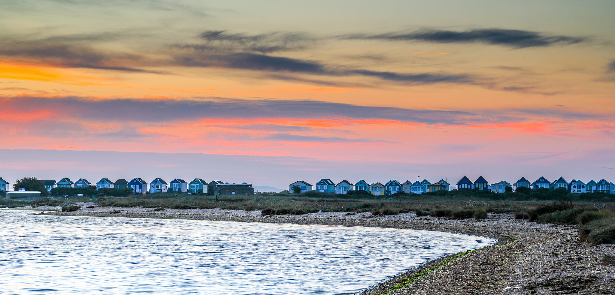 Canon EF 24-105mm F3.5-5.6 IS STM sample photo. Beach huts photography
