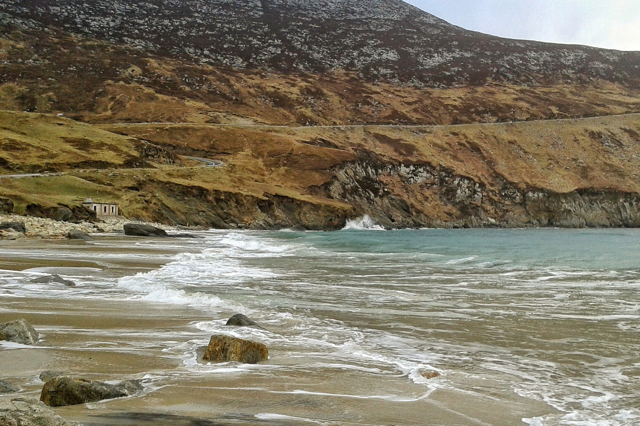 Samsung Galaxy Trend Plus sample photo. An trá ag cuan na cuime   photography