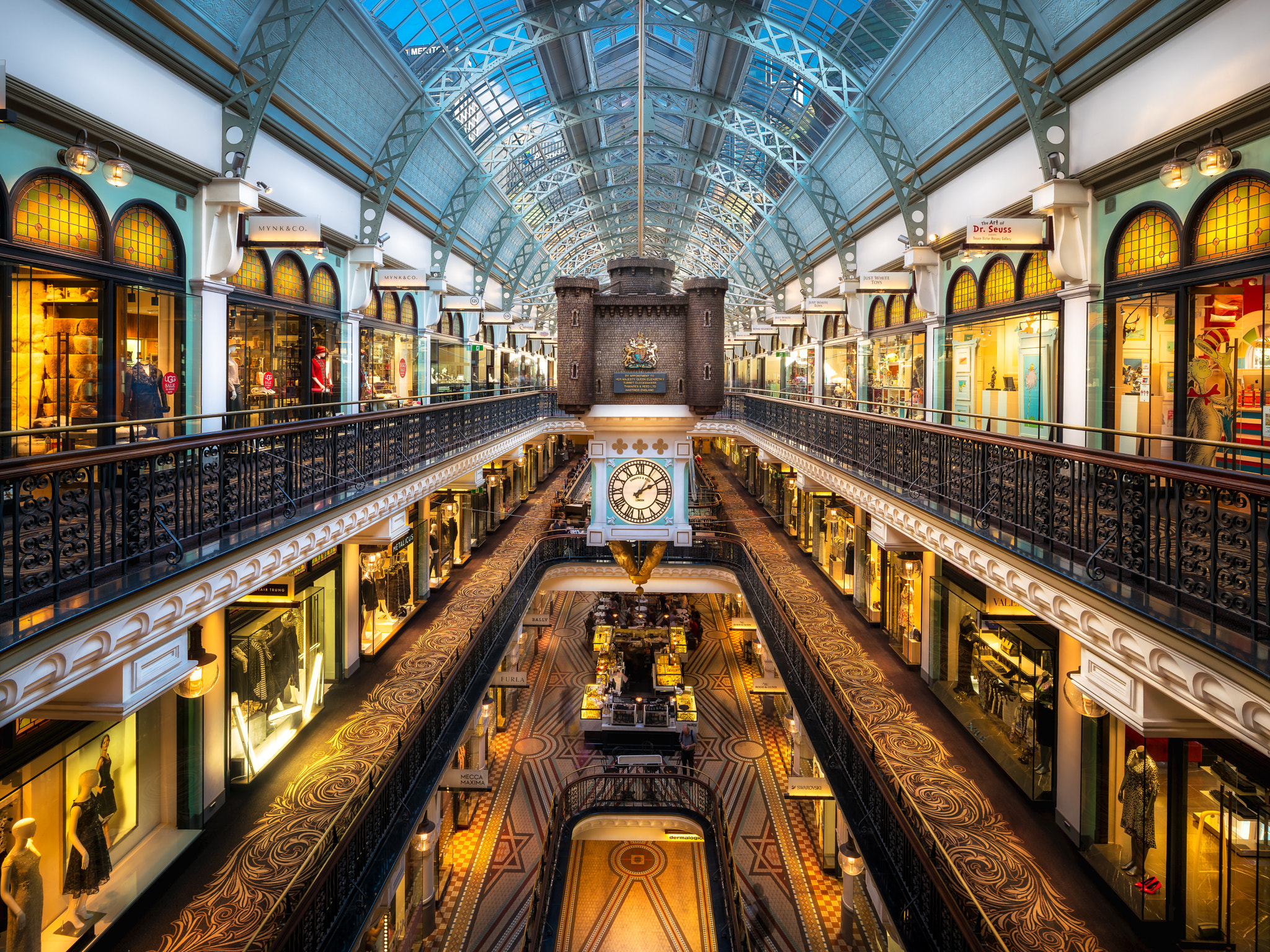 Canon TS-E 24.0mm f/3.5 L II sample photo. Qvb sydney photography