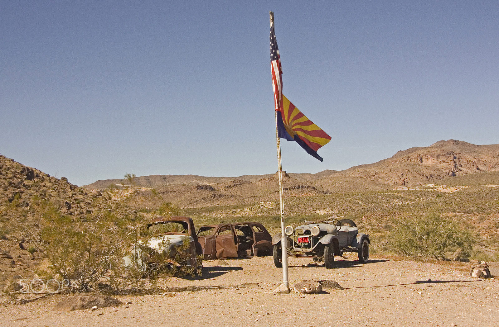 Canon EOS 450D (EOS Rebel XSi / EOS Kiss X2) sample photo. On the road on route 66 - somewhere or nowhere photography