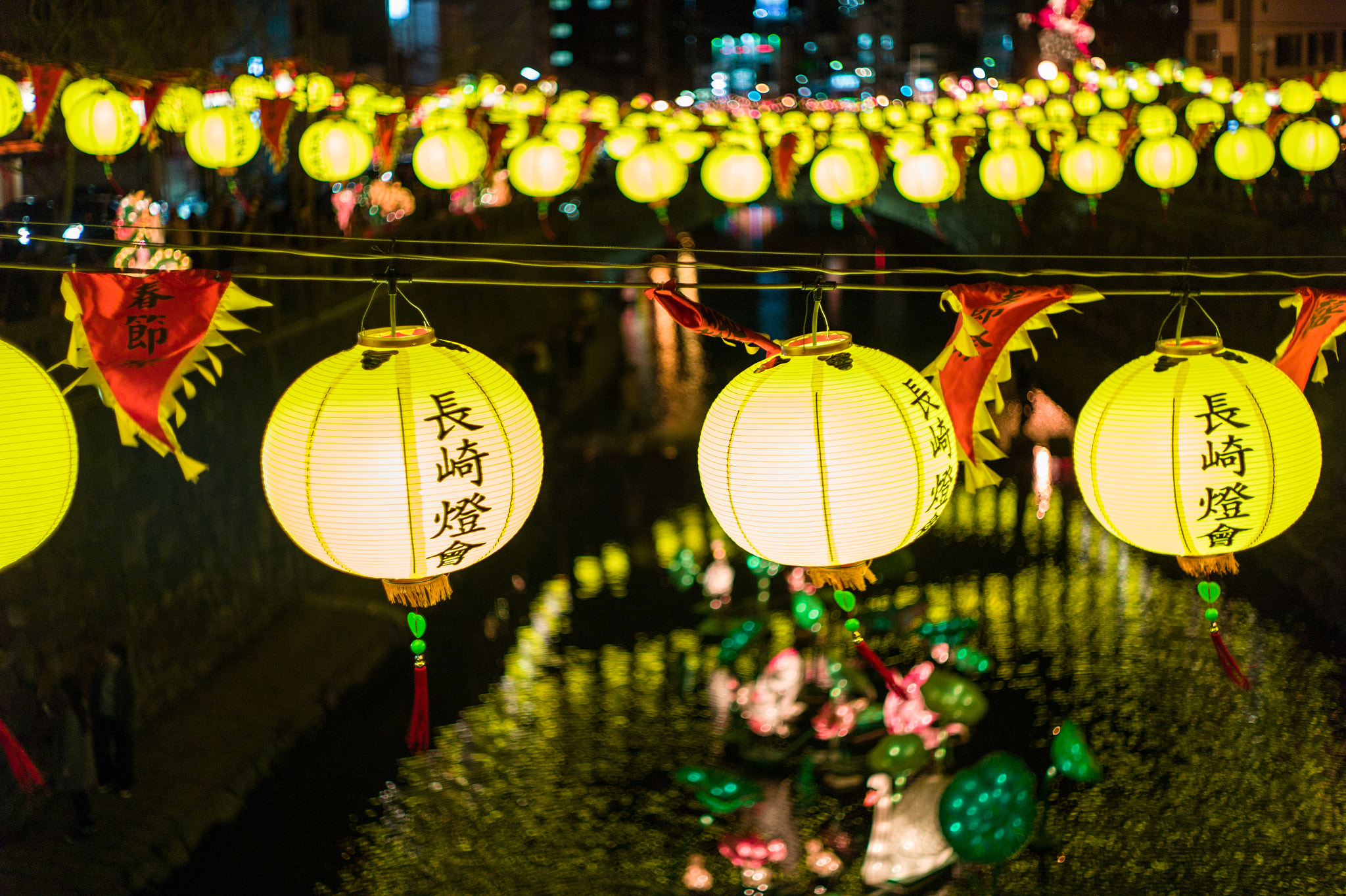 Leica M9 + Summilux-M 50mm f/1.4 (II) sample photo. Nagasaki lantern festival photography