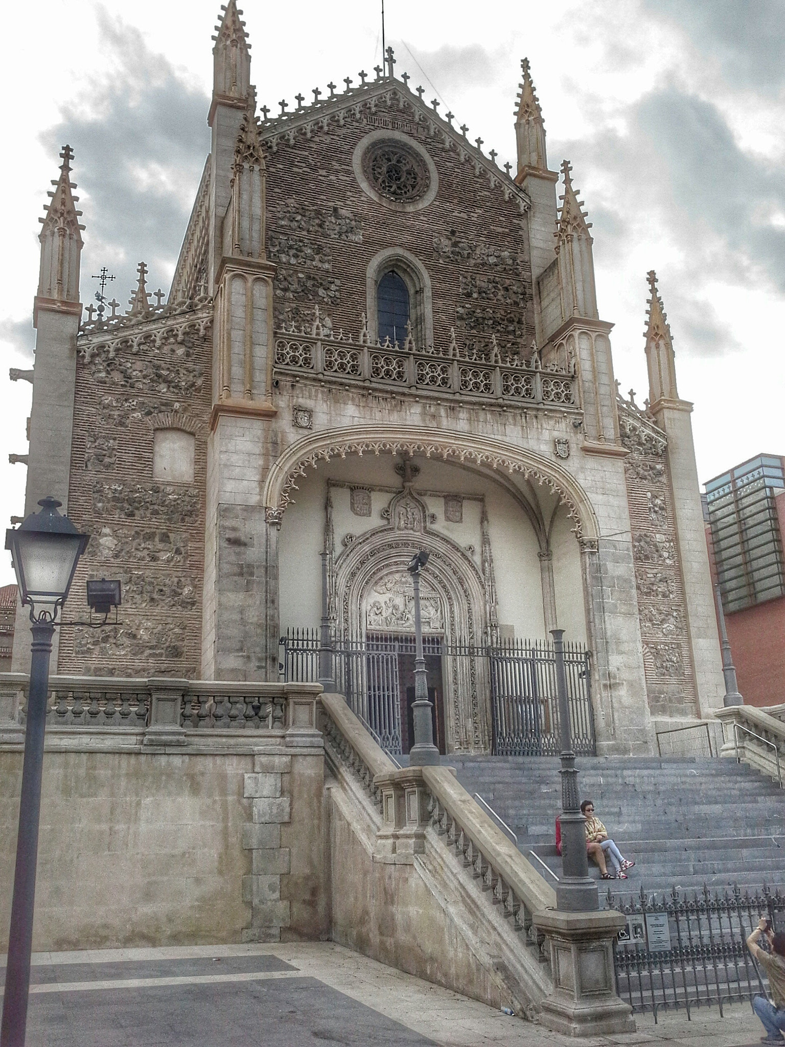 Samsung Galaxy Note 8.0 sample photo. Iglesia de los jeronimos madrid photography