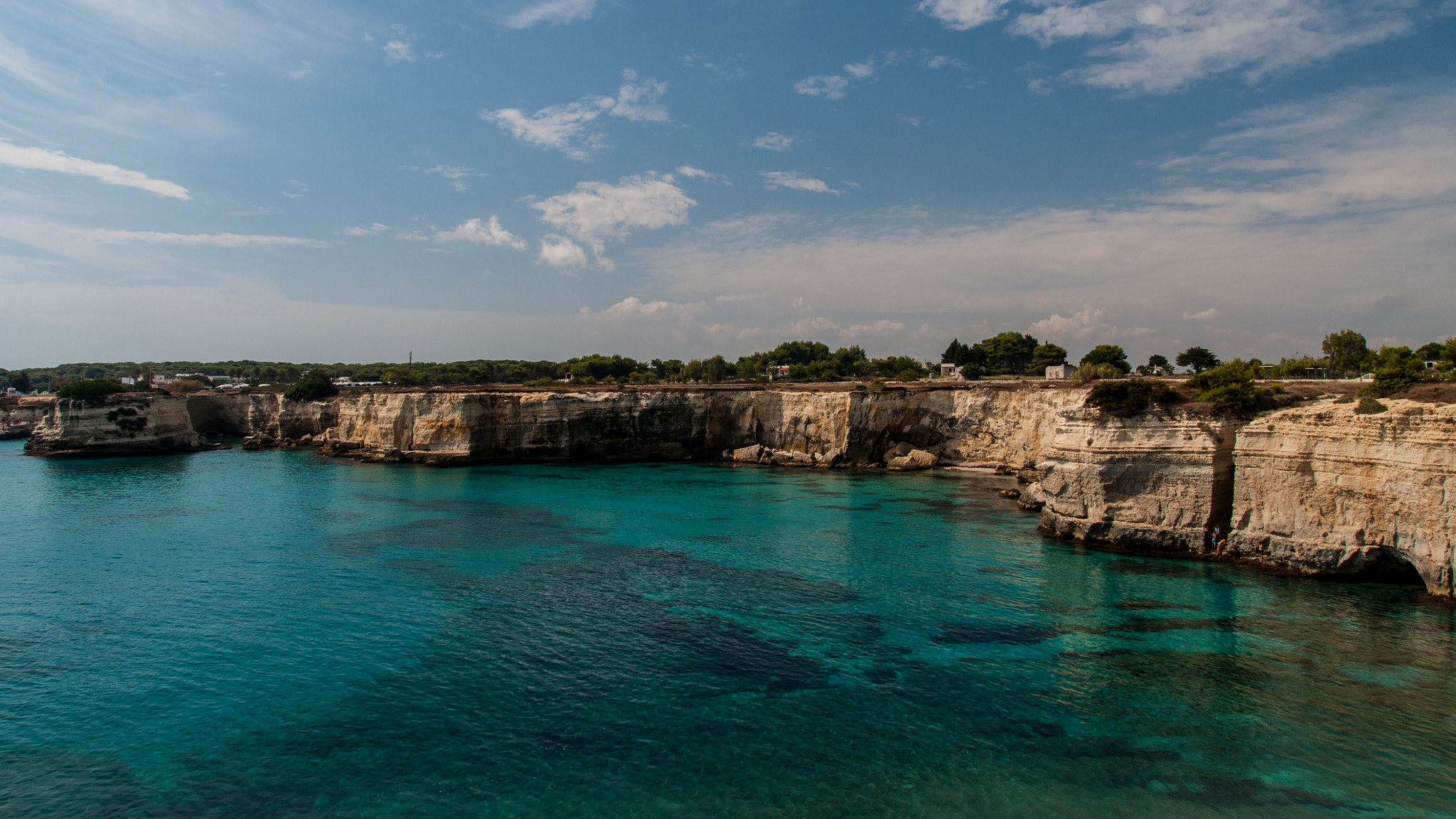 Nikon D5000 sample photo. The land and the sea photography
