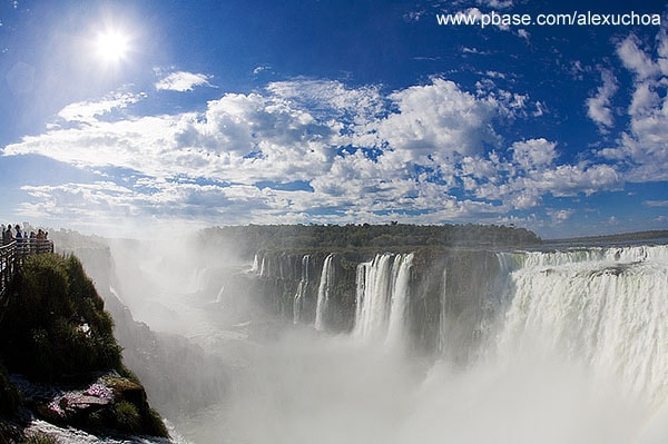 Canon EOS 5D + Canon EF 15mm F2.8 Fisheye sample photo. Iguaçu falls-parana photography