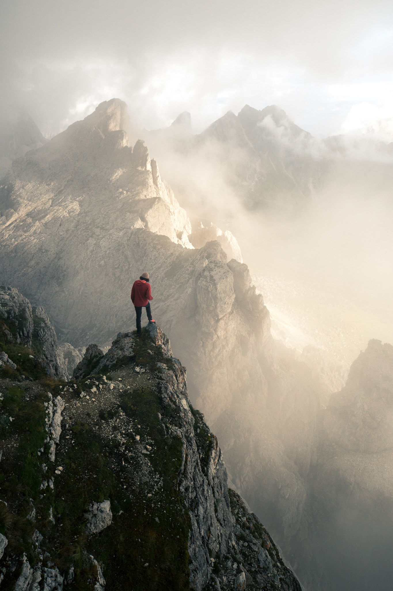 Sony a7 II + Tamron 18-270mm F3.5-6.3 Di II PZD sample photo. Misty dolomites photography