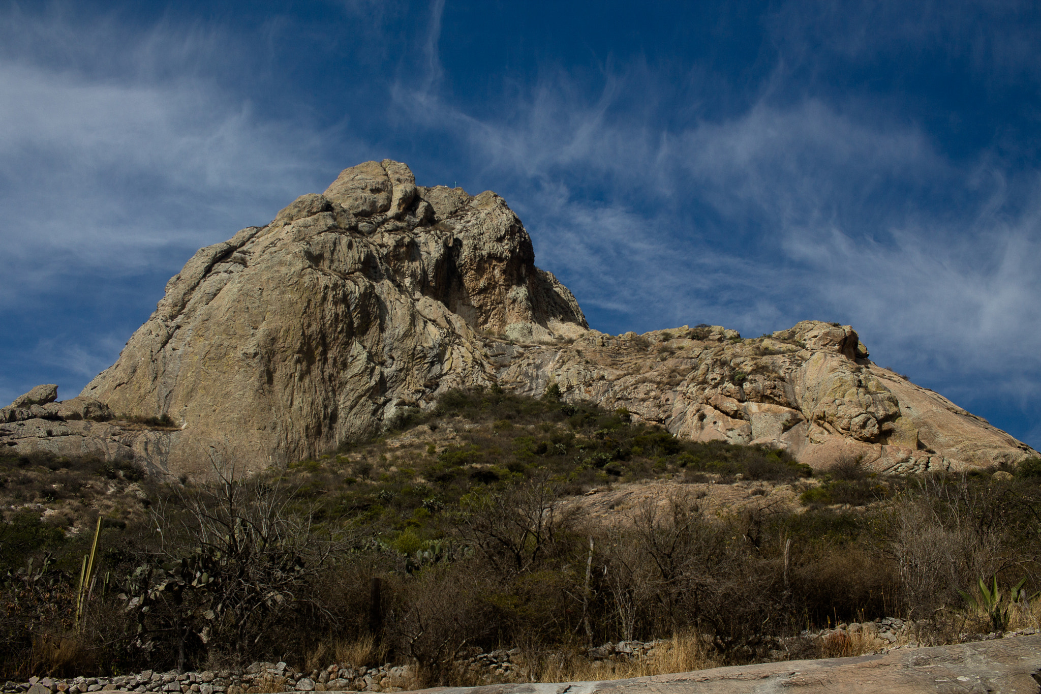 Canon EF-S 24mm F2.8 STM sample photo. La peña de bernal photography