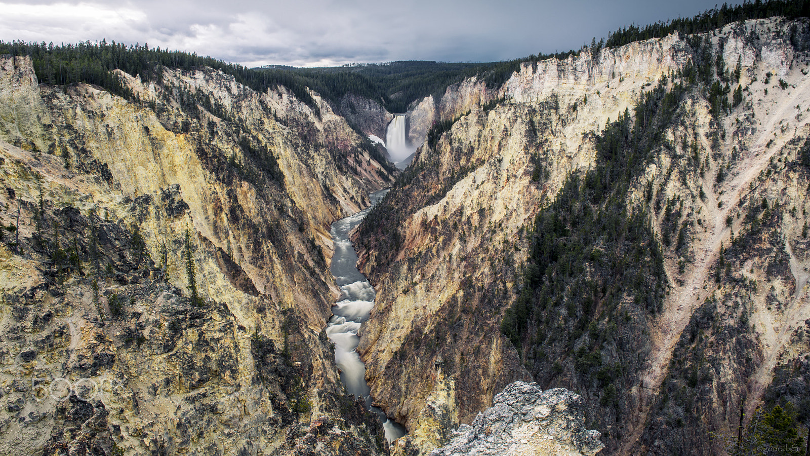 Nikon D610 sample photo. The grand canyon of the yellowstone river photography