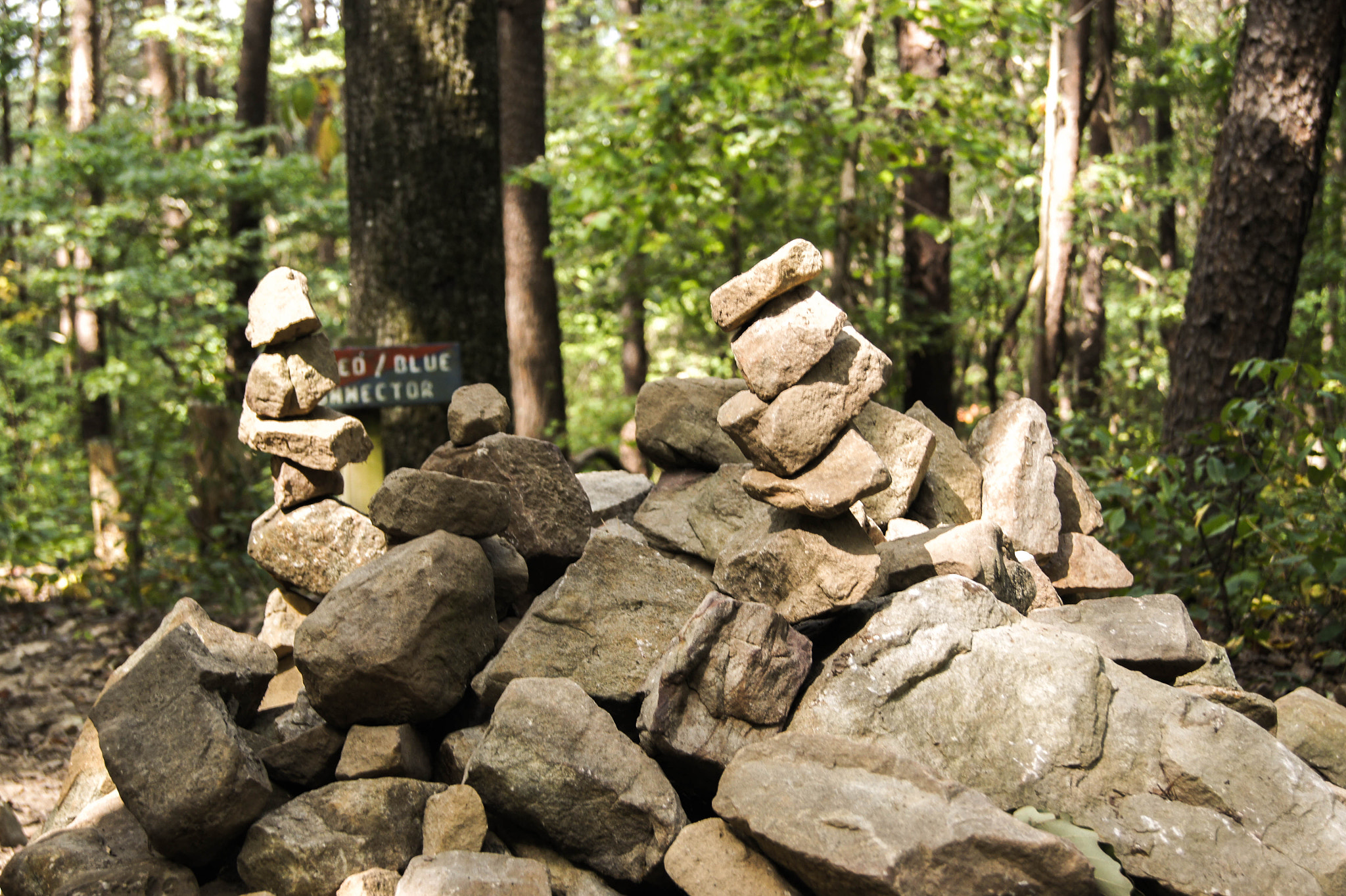 Sony SLT-A33 + Sony DT 18-55mm F3.5-5.6 SAM sample photo. Stacked rocks photography