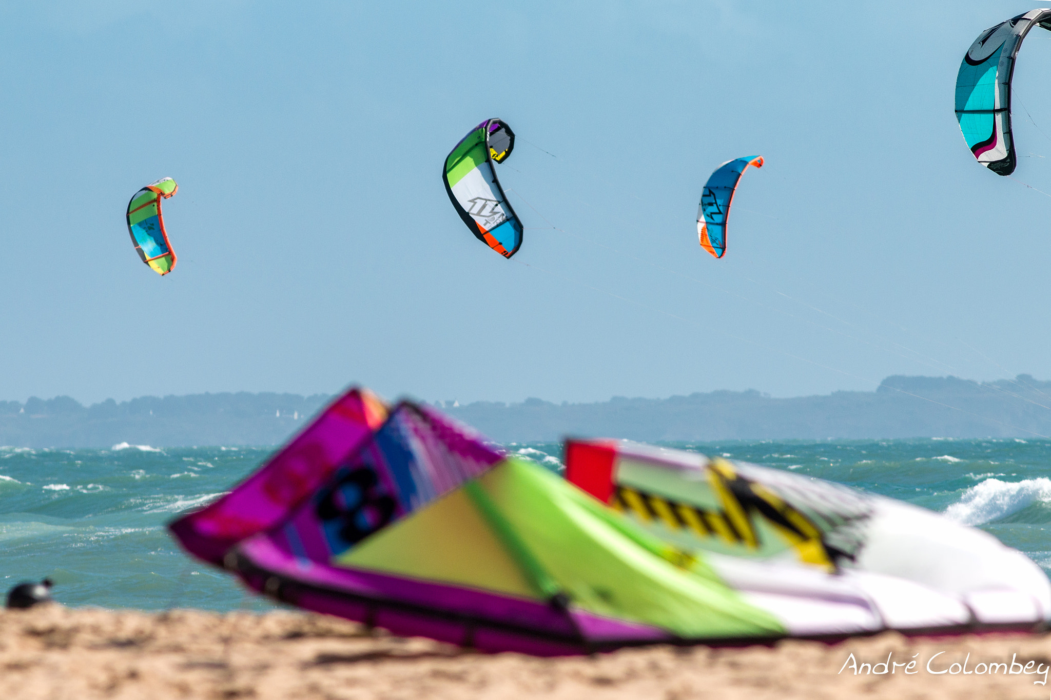 Canon EF 300mm F4L IS USM sample photo. Wind surf photography