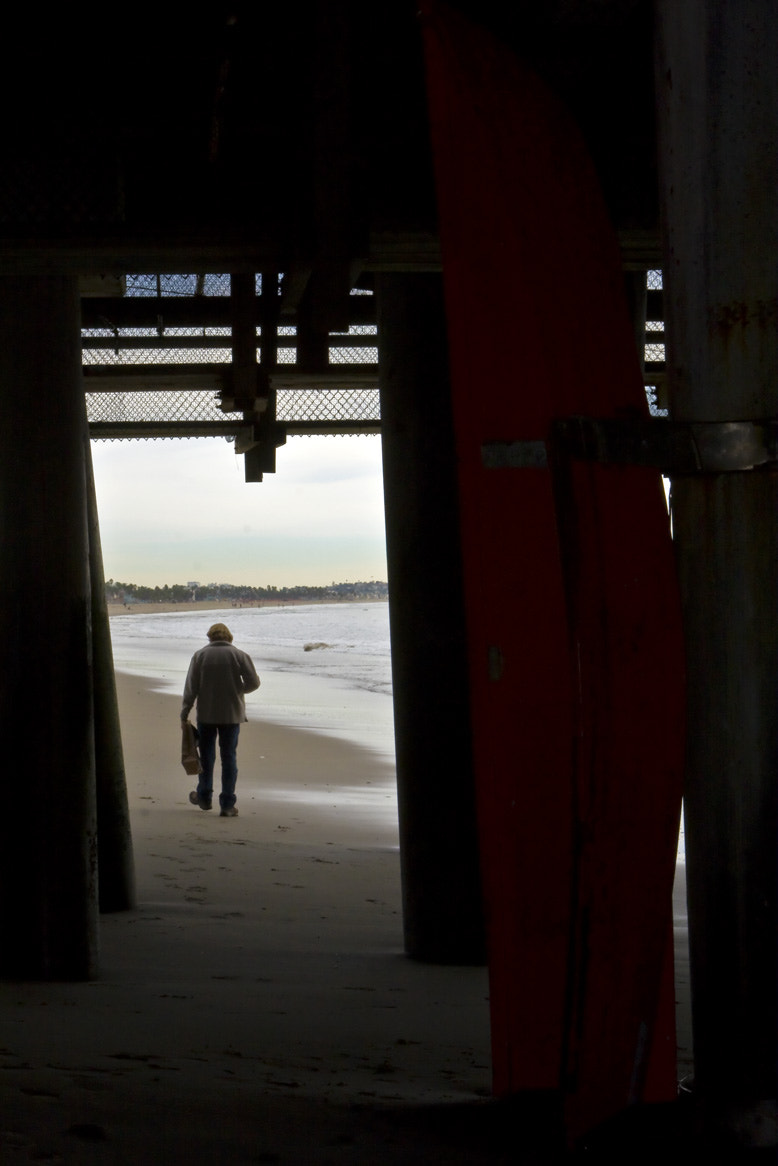 Canon EOS 40D + Canon EF 24-70mm F2.8L USM sample photo. Under the pier photography
