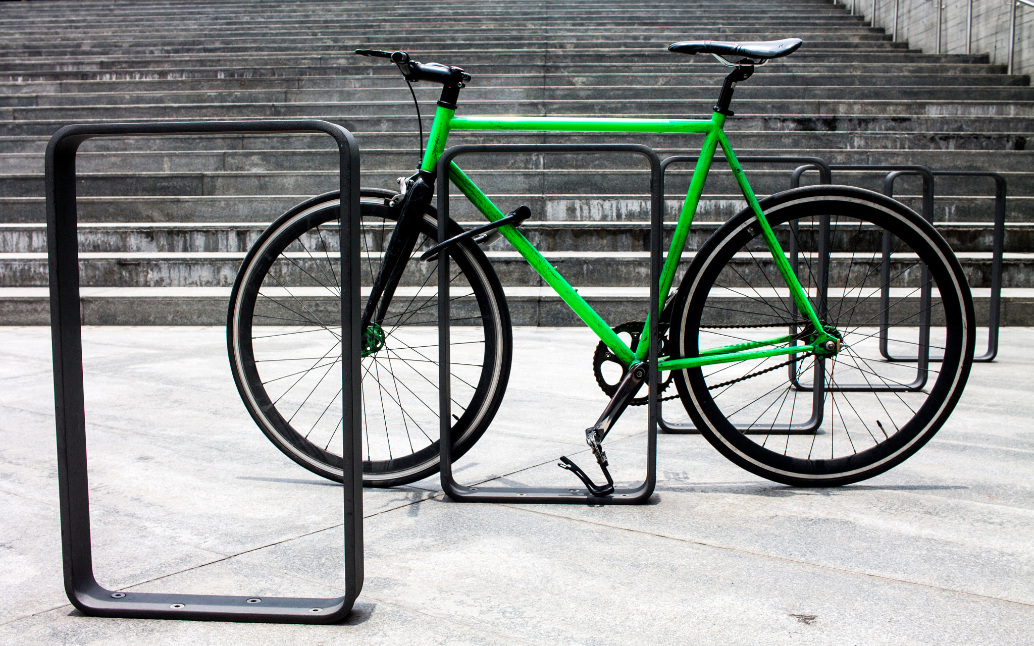Canon EF-S 24mm F2.8 STM sample photo. Urban bike photography