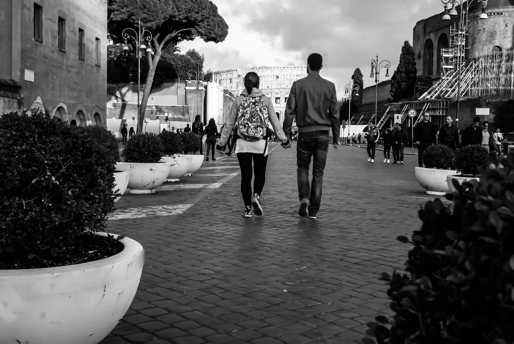 Nikon D80 sample photo. Walking together photography