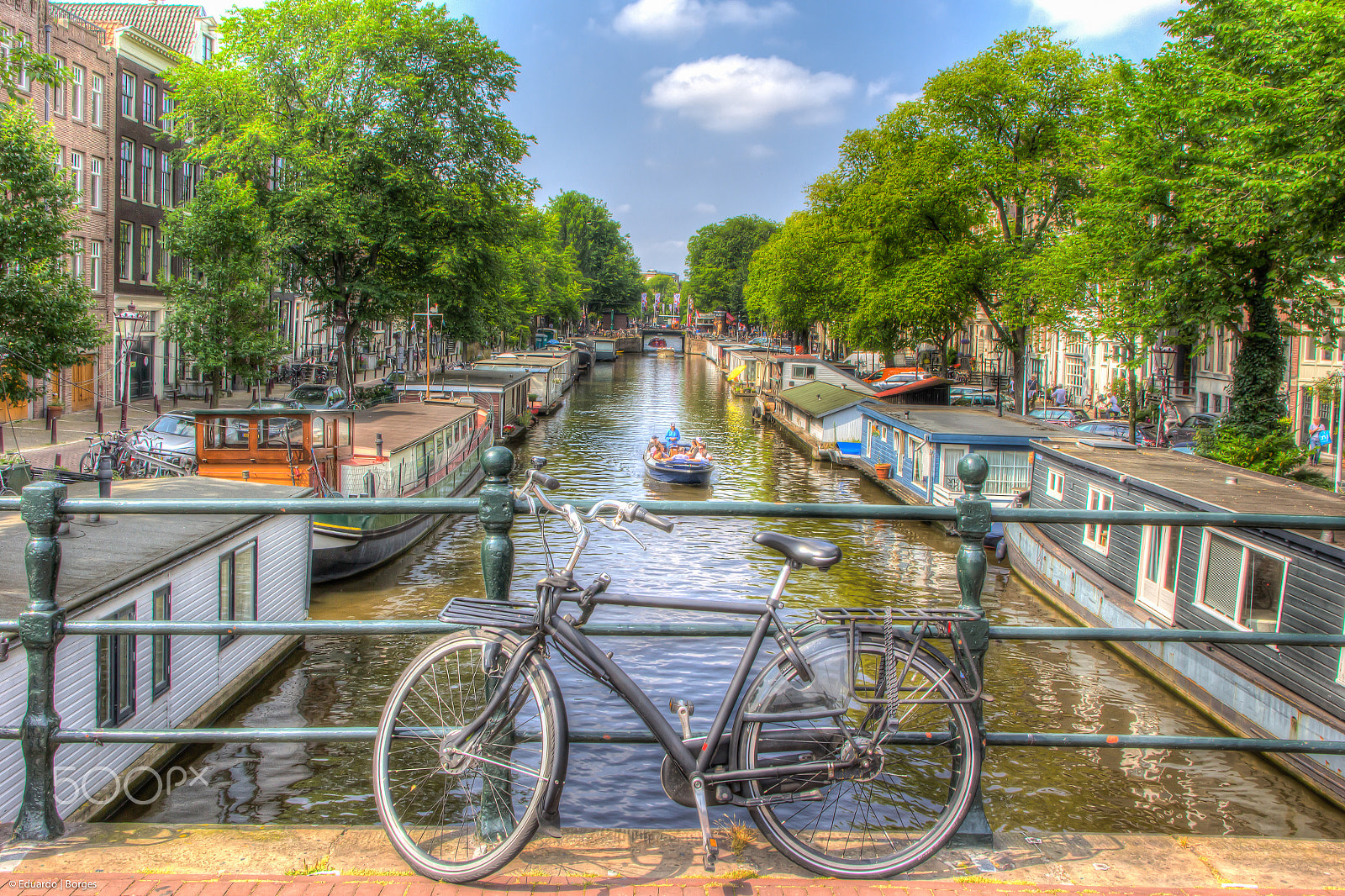 Canon EOS 60D sample photo. Amsterdam bikes hdr photography