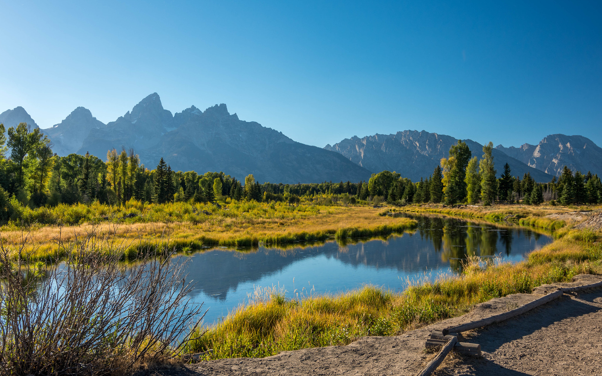 Pentax K-5 IIs sample photo. Schwabacher's landing photography