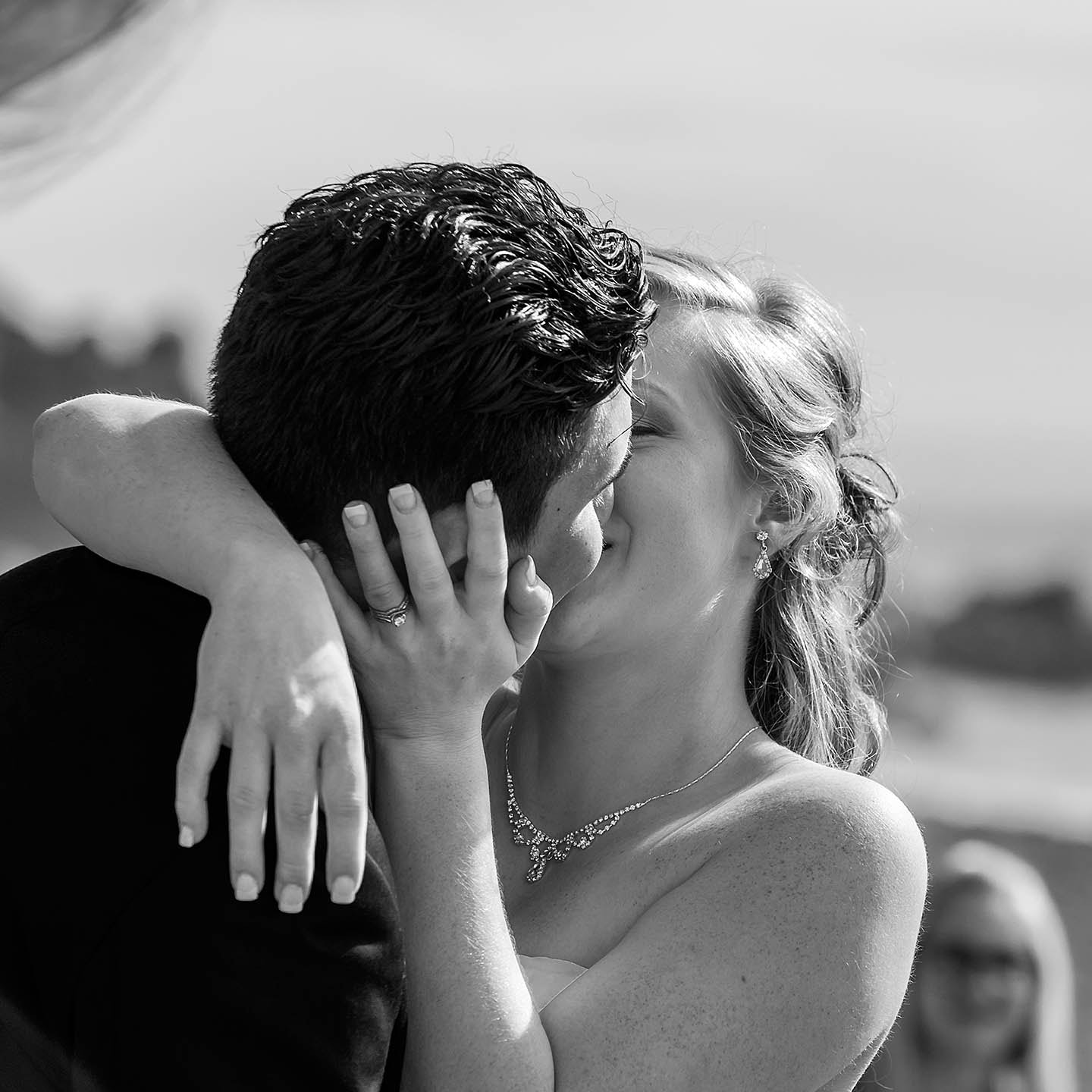 Nikon D300S sample photo. Beach wedding photography